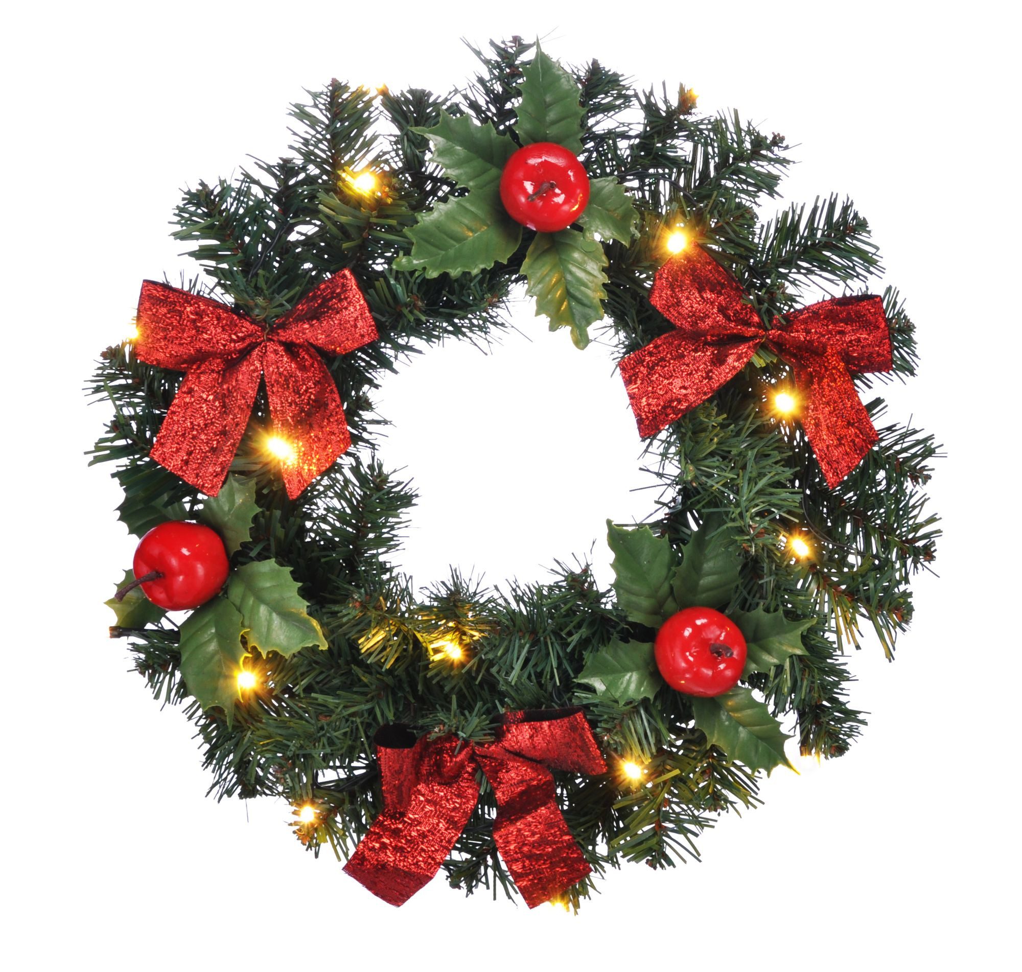 bonsport LED Dekoobjekt Beleuchteter Weihnachts-Türkranz günstig online kaufen