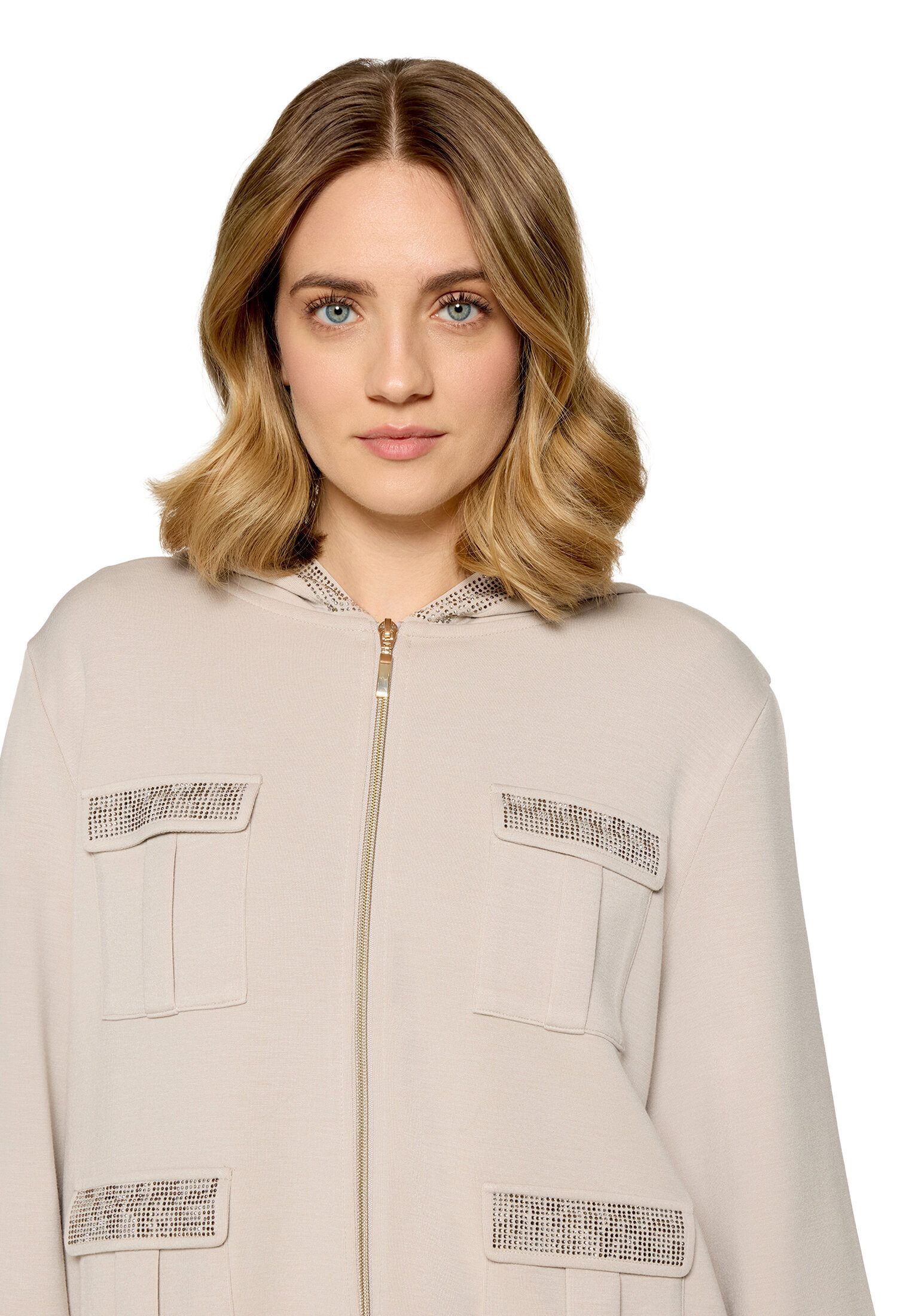 Betty Barclay Sweatjacke Damen mit Kapuze