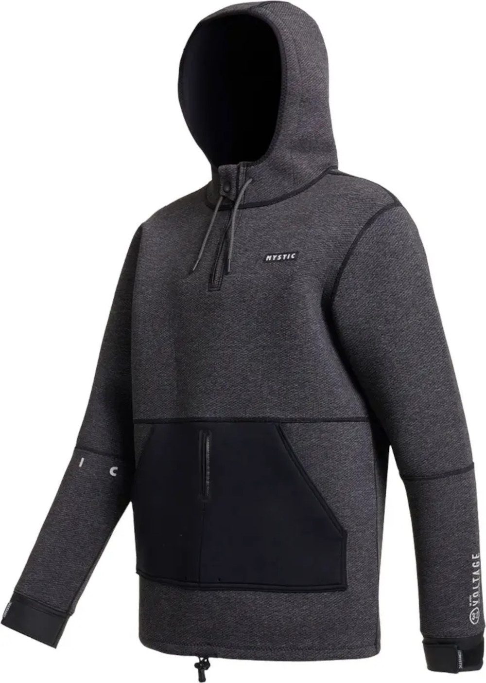 Mystic Neopren-Hoodie MYSTIC VOLTAGE 3MM Neoprenhoodie 2024 grey