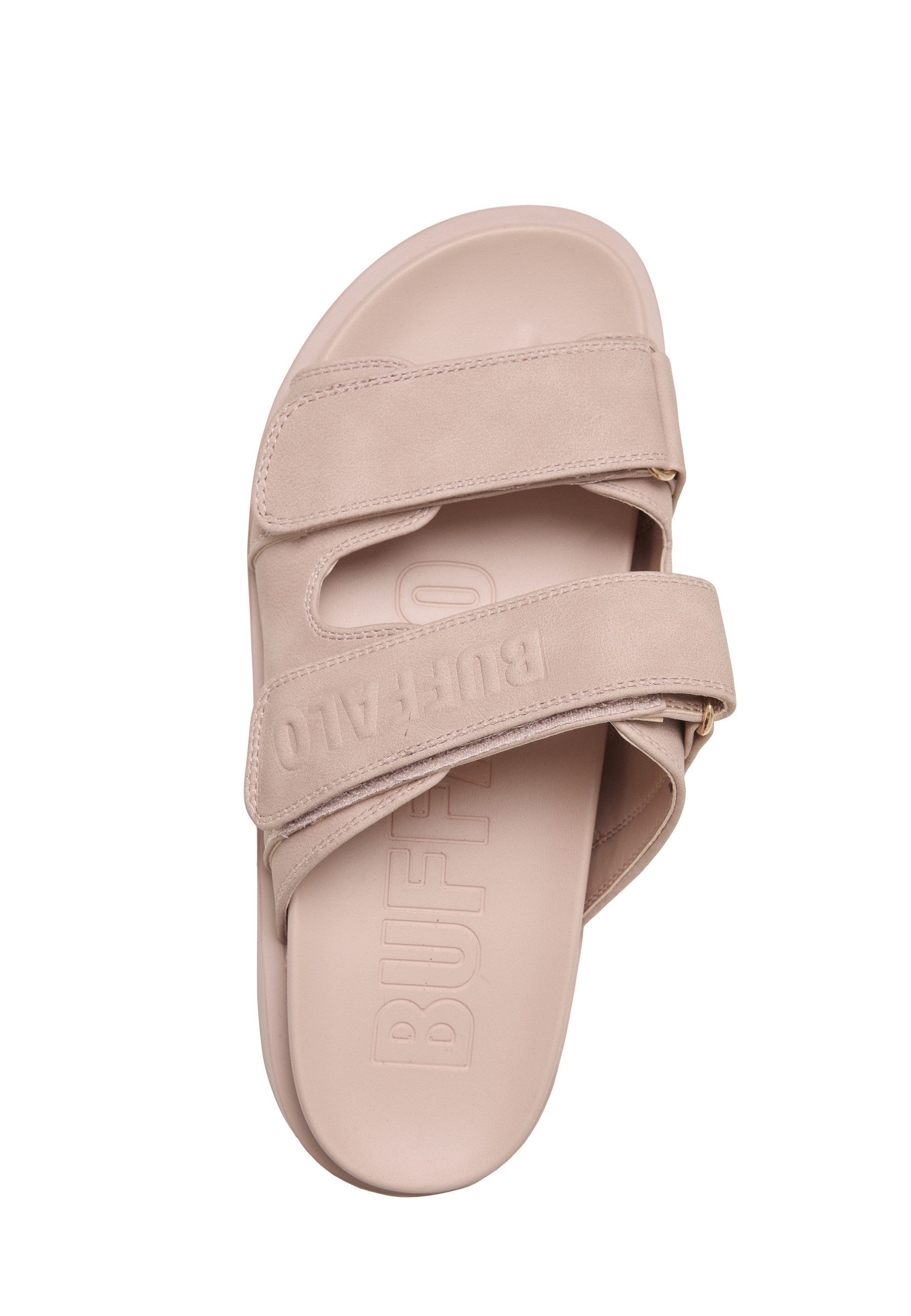 Buffalo Buffalo RAYA VELCRO - VEGAN NAPPA Plateausandaletten