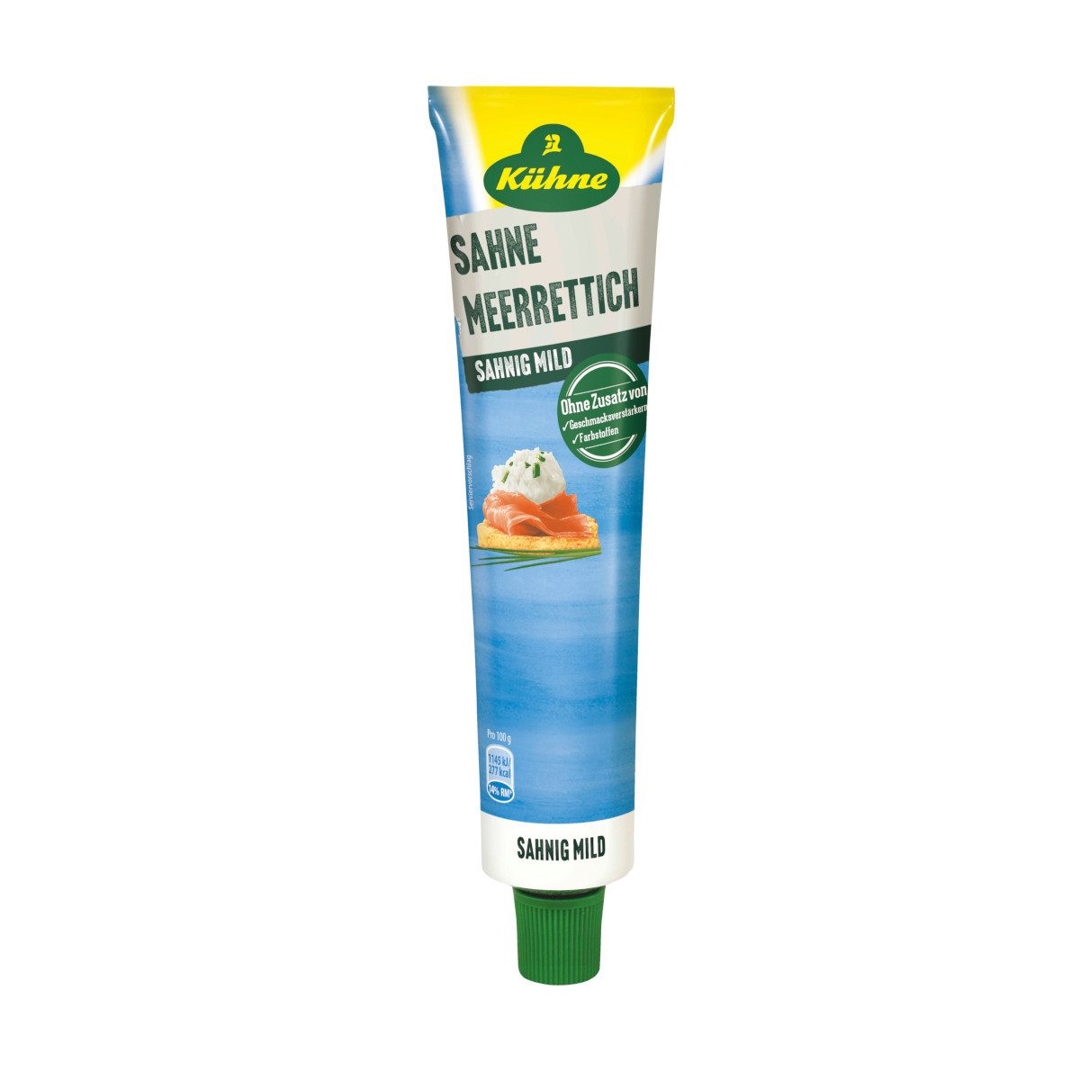 Kühne Saucen, Kühne Sahnemeerrettich aus der Tube mit Schlagsahne mild 100g