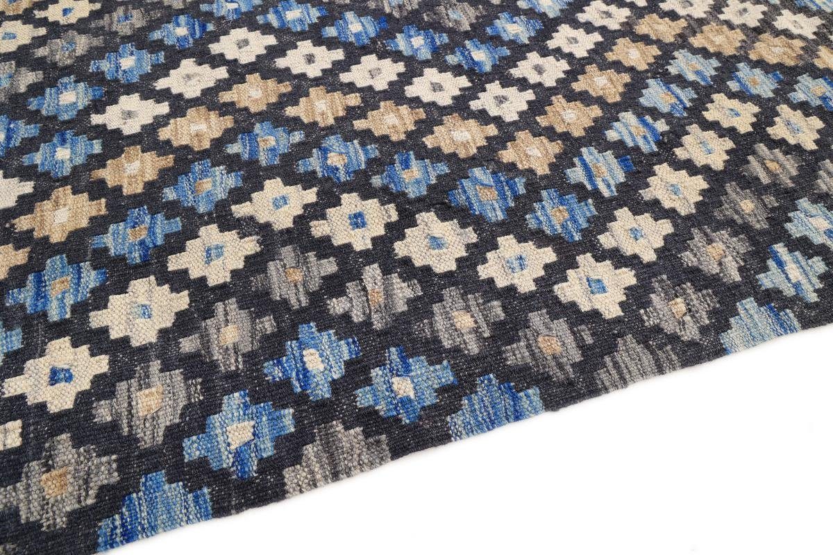 Orientteppich Kelim Afghan rechteckig, Nain Heritage Moderner Orientteppich, Handgewebter Trading, mm 109x203 Höhe: 3