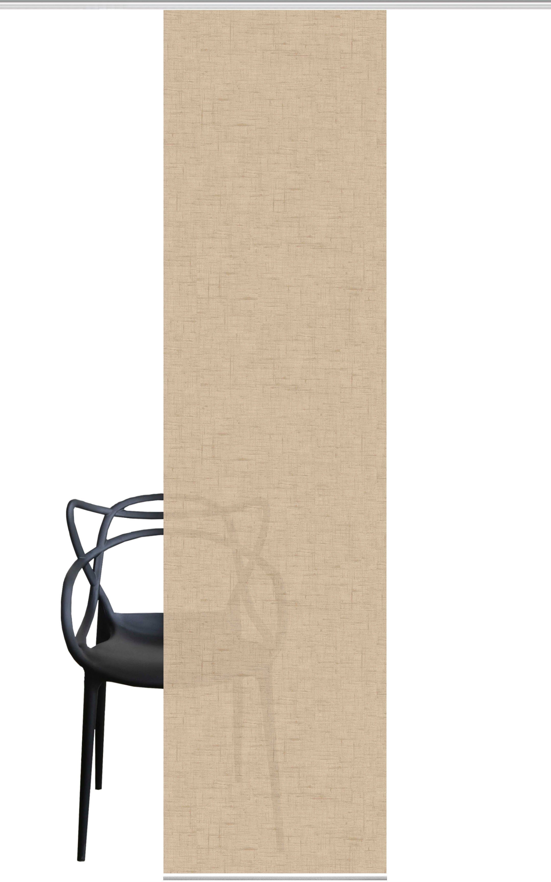 HOME WOHNIDEEN Schiebegardine PIVE (1 St), Paneelwagen, blickdicht, Schiebe günstig online kaufen