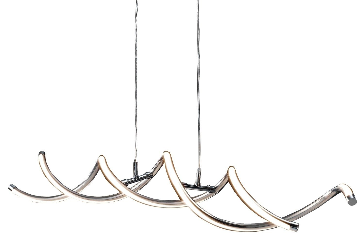 casa NOVA LED Pendelleuchte CALYPSO, 2-flammig, Metall, Touch-Dimmer, Dimmf günstig online kaufen