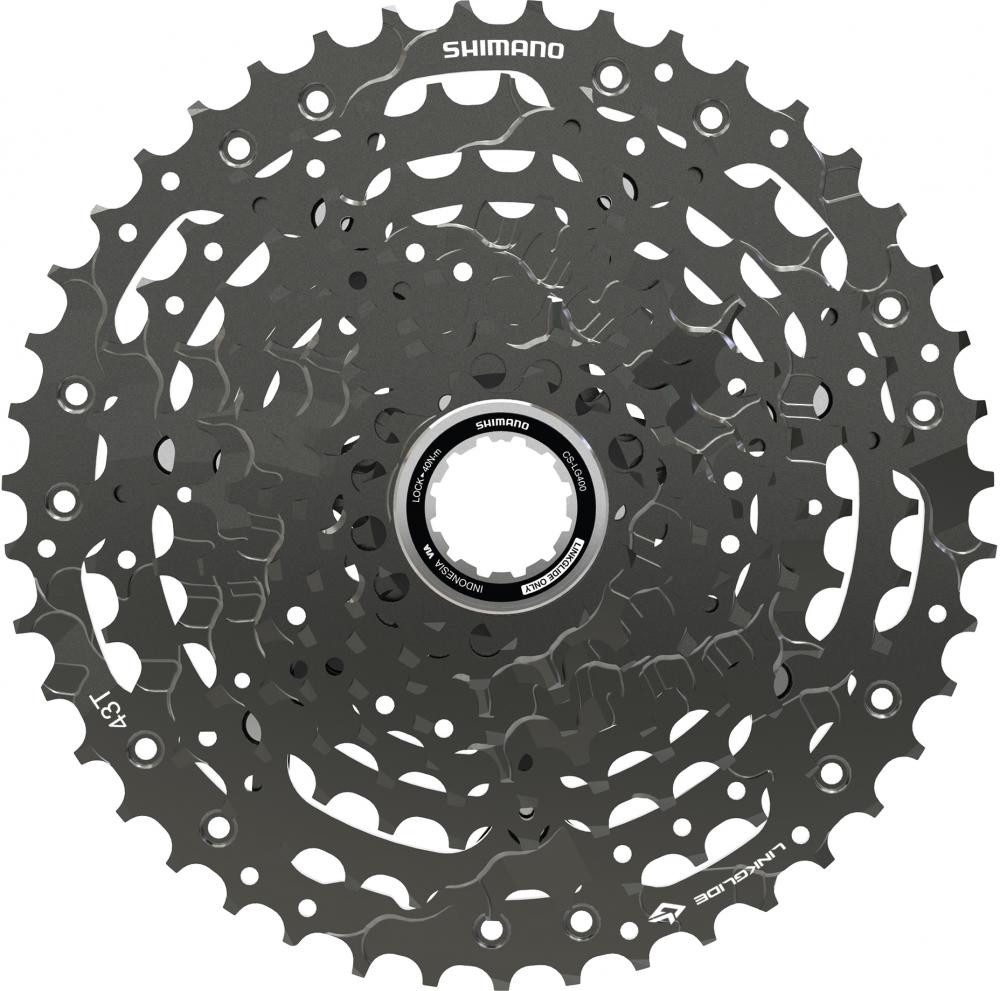 Shimano Zahnkranz SHIMANO LINKGLIDE CS-LG400 Kassette 10-fach 11-43 Zähne - Langlebige F