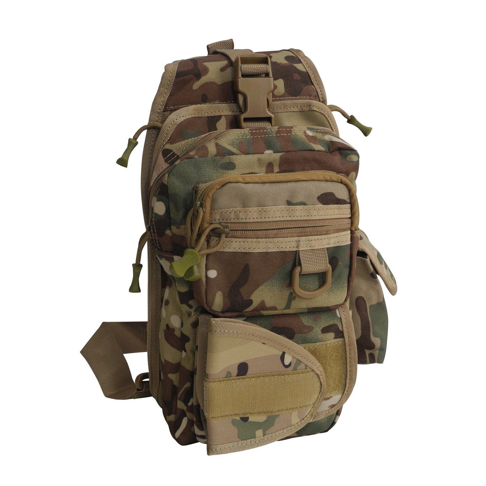 Wanderrucksack Flecktarn - Flecktarn Sportrucksack Khaki Unisex Zmoka Zmoka Auswahl Rucksack Outdoor