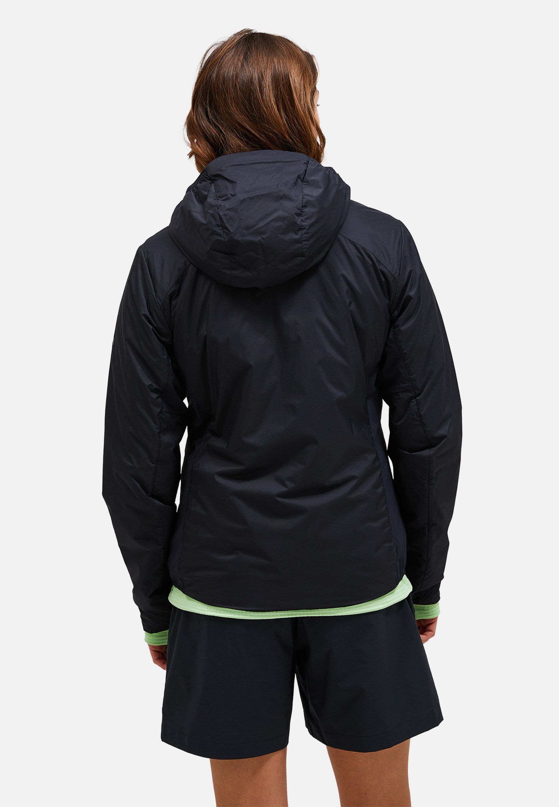 Peak Performance Steppmantel W Freelight Reversible Insulated Hood Jacket mit Wendefunktion
