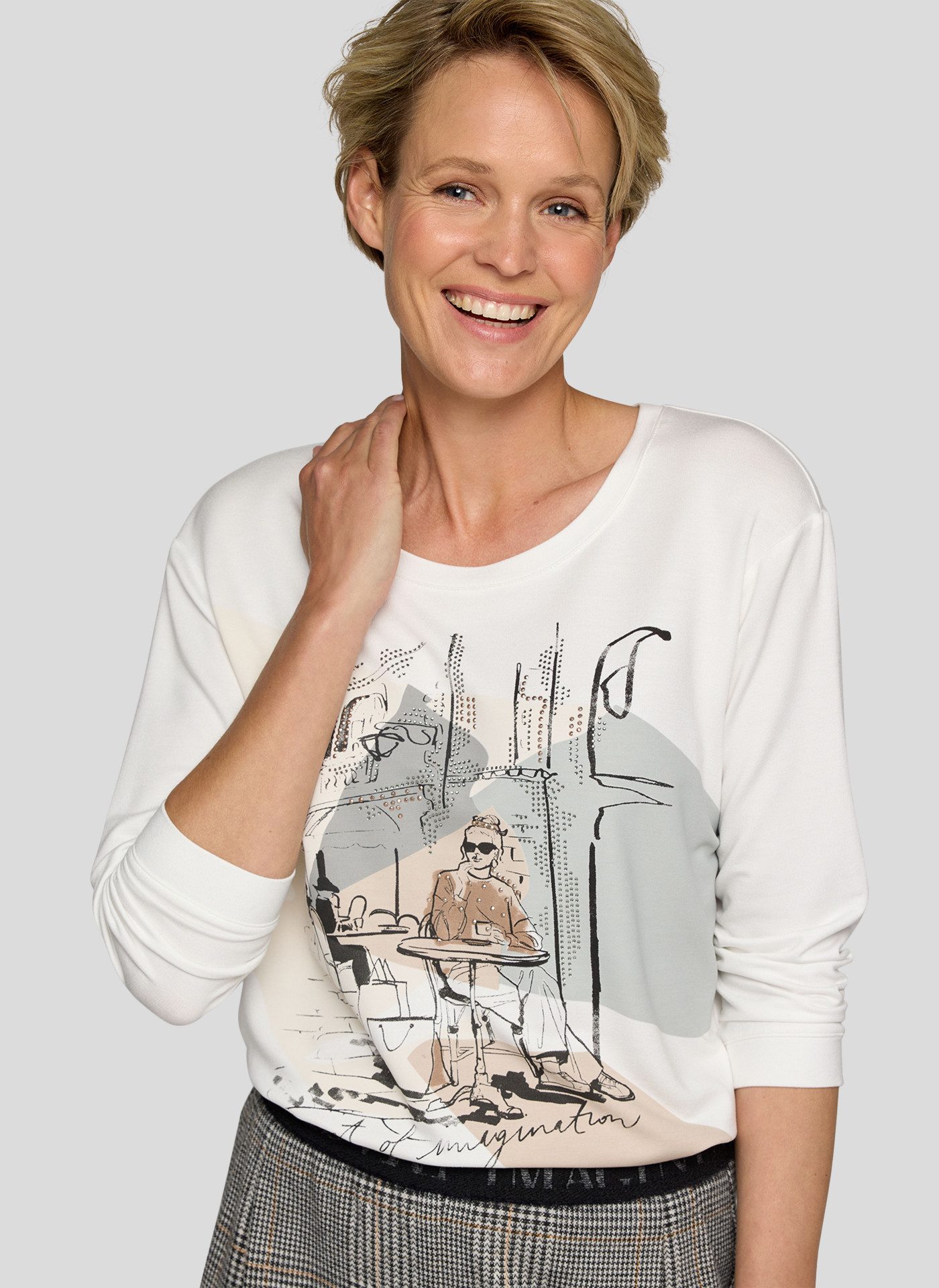 Rabe Print-Shirt T-Shirt