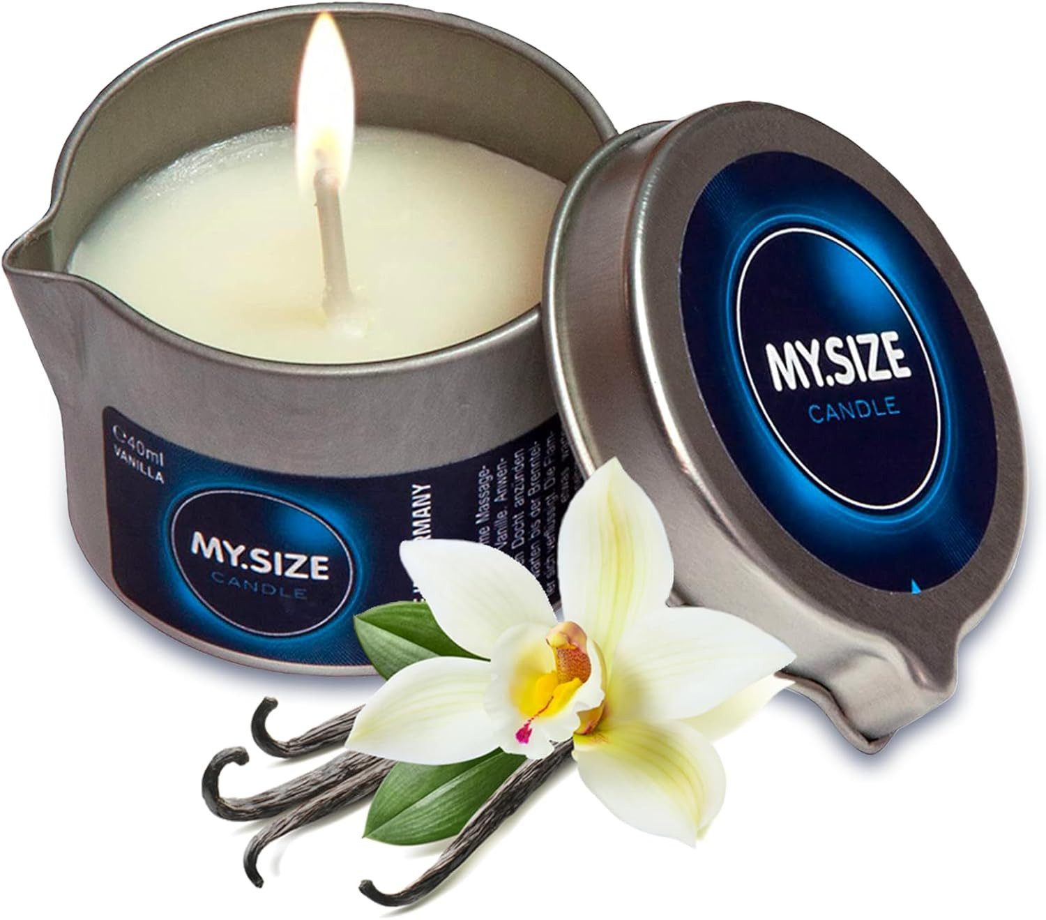 MY.SIZE Massagekerze MY.SIZE Massagekerze Vanille 40 ml