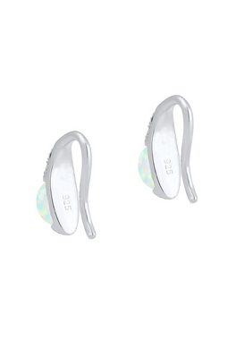 Elli Premium Paar Ohrhänger Opal Kristalle 925 Sterling Silber