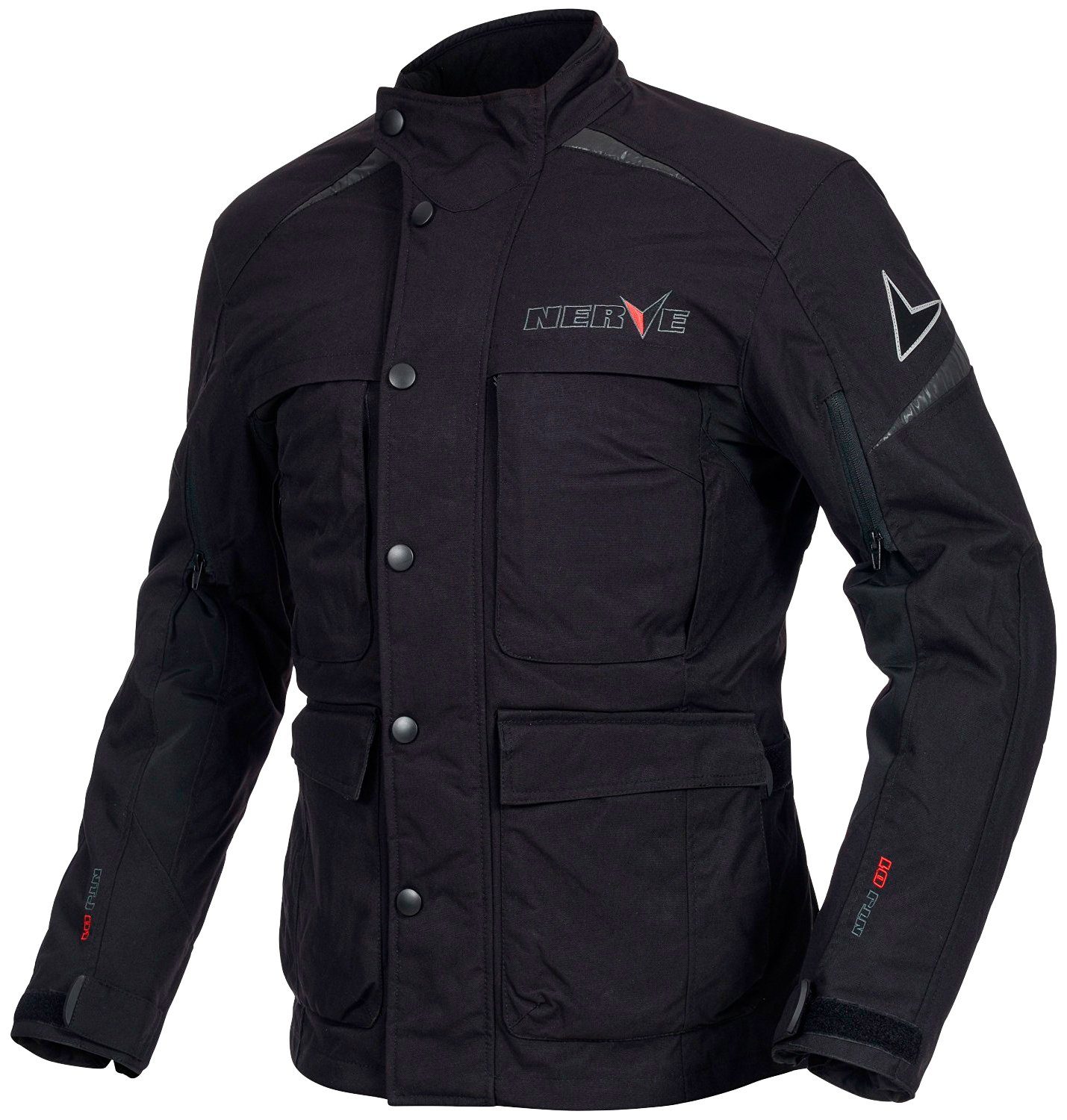 Tourenjacke Insgesamt zwei Pattentaschen Urban inkl. wasserdichte 7 NERVE Steel, Taschen,