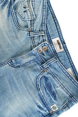 be styled Bootcut-Jeans Organic low waist Hüftjeans Damenhosen mit Bio Baumwolle Bio_003 5-pocket, zertifizierte Bio-Baumwolle
