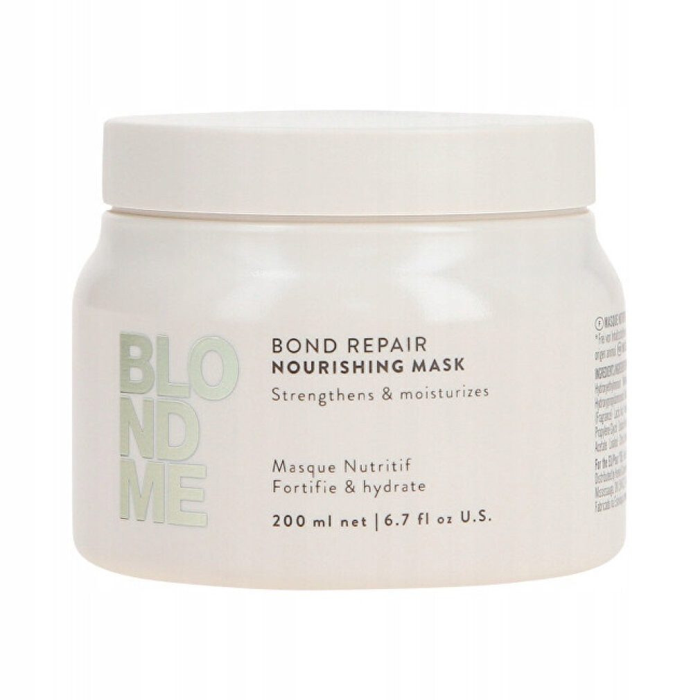 Schwarzkopf Haarmaske BLONDME BOND REPAIR Pflegebehandlung