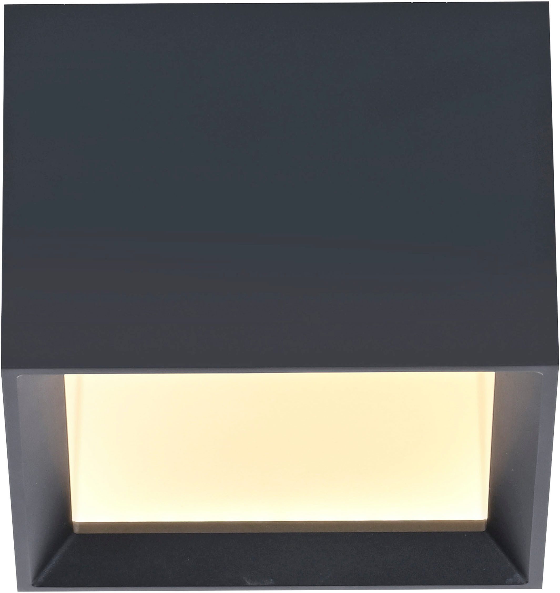 Neuhaus PURE LED Deckenleuchte PURE Manhattan, CCT - über Fernbedienung, LED fest integriert, warmweiß - kaltweiß, Stufenloses dimmen per Funk-Fernbedienung, CCT, Multicolor