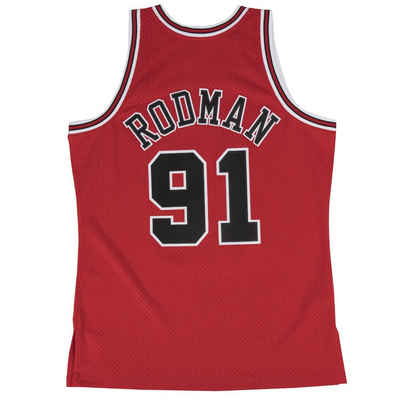 Mitchell & Ness Basketballtrikot Chicago Bulls Road 1997-98 Dennis Rodman