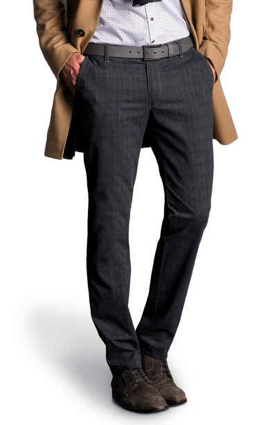 aubi: Stoffhose aubi Modern Fit Herren Businesshose Anzughose Wool Look Chino Modell 588