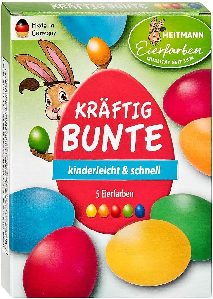 BRAUNS HEITMANN Osterei 1x Heitmann Eierfarben - Kräftig Bunte (1 St)