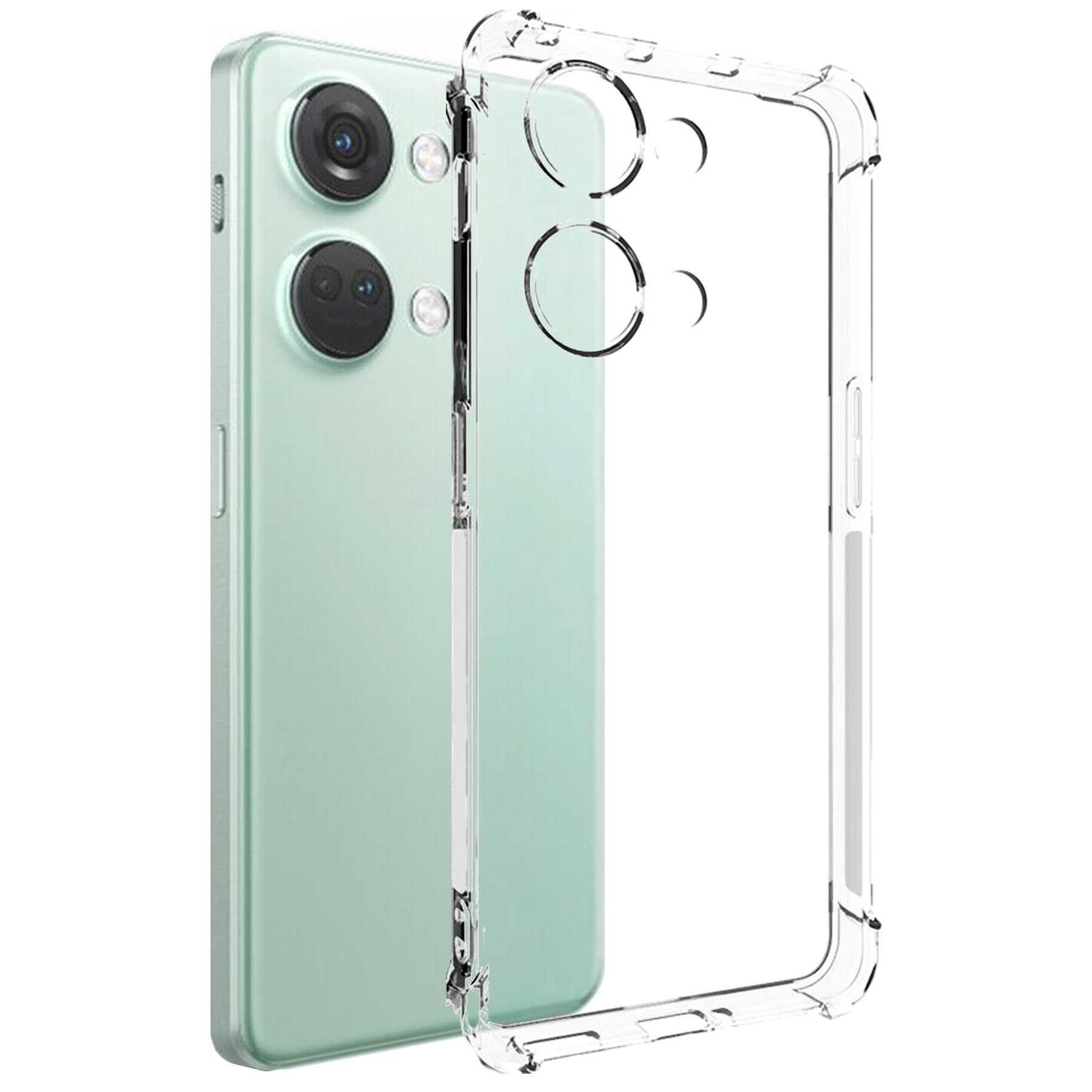 mtb more energy Smartphone-Hülle Clear Armor Case für OnePlus Nord 3 (CPH2491), Transparente TPU Schutzhülle Case Backcover mit Anti-Shock Verstärkung