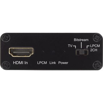 SpeaKa Professional SpeaKa Professional Audio Extraktor SP-AE-H/TC-04v2 [HDMI - HDMI, Tosl Audio-Adapter