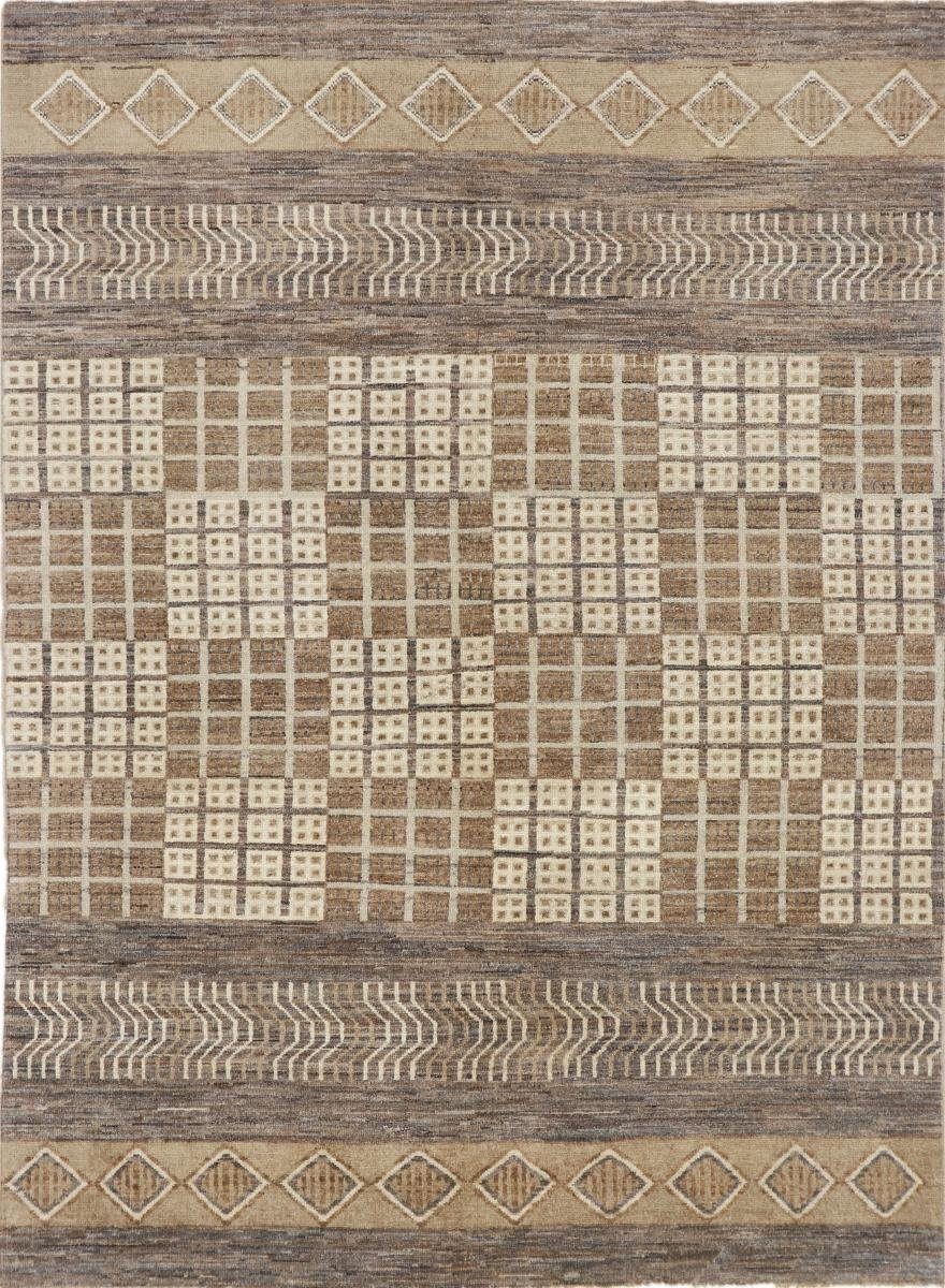 144x196 Gabbeh rechteckig, Ziegler mm Orientteppich Nain Orientteppich, Moderner Höhe: Handgeknüpfter Trading, 6