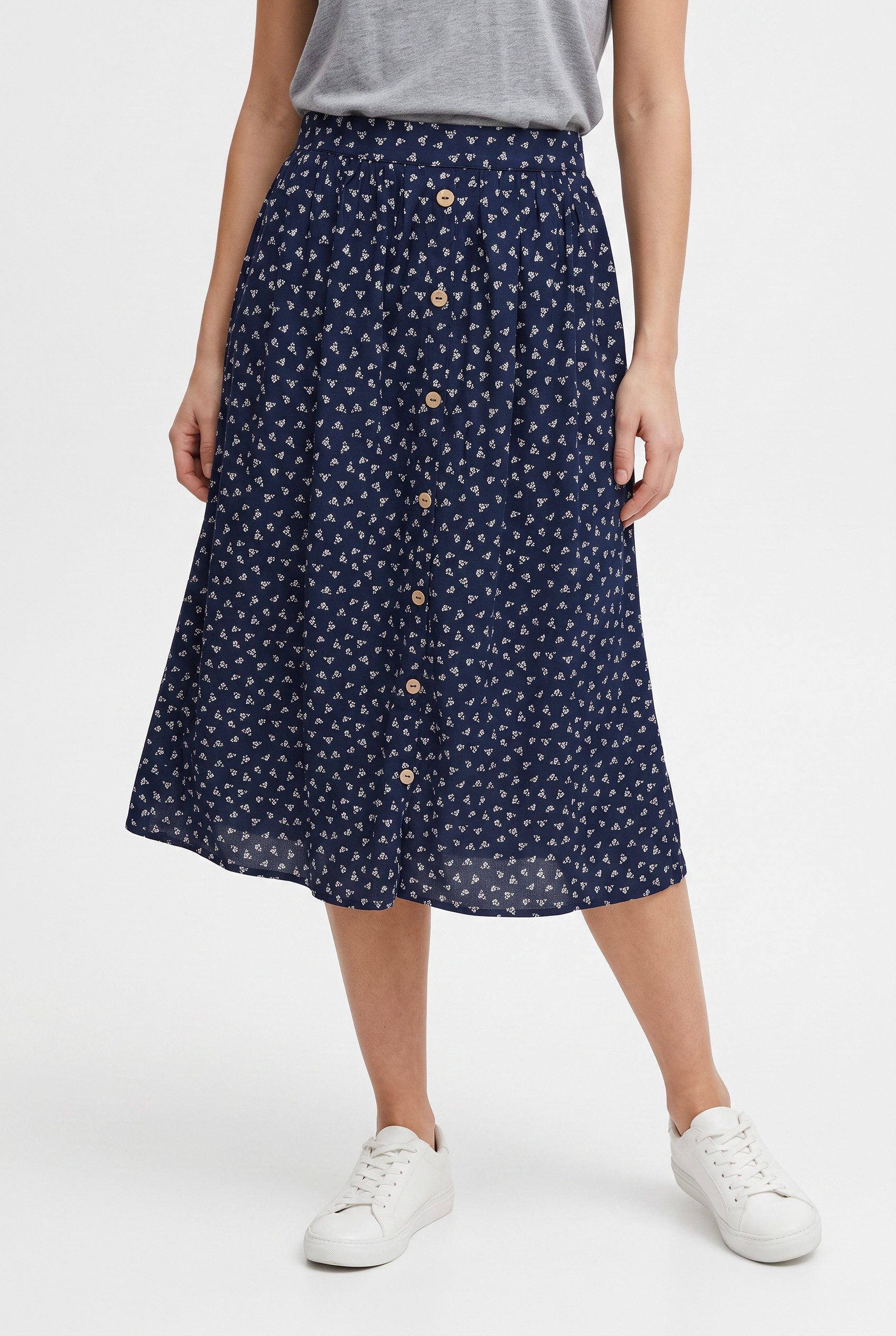 ONLY Sommerrock ONLMILANO AOP LIFE LONG SKIRT WVN NOOS Viskose