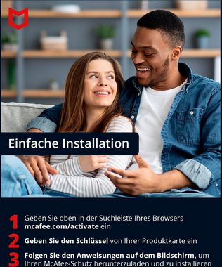McAfee McAfee Total Protection 5 Geräte - 1 Jahr (Download-Code)