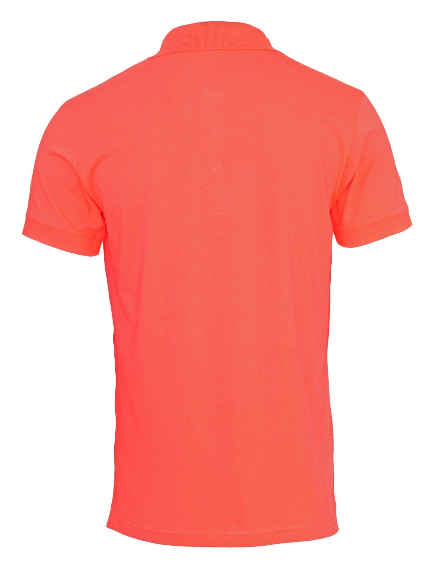 Emporio Armani Poloshirt Shirt Essential rot Poloshirt mit aus Baumwollstretch (1-tlg)
