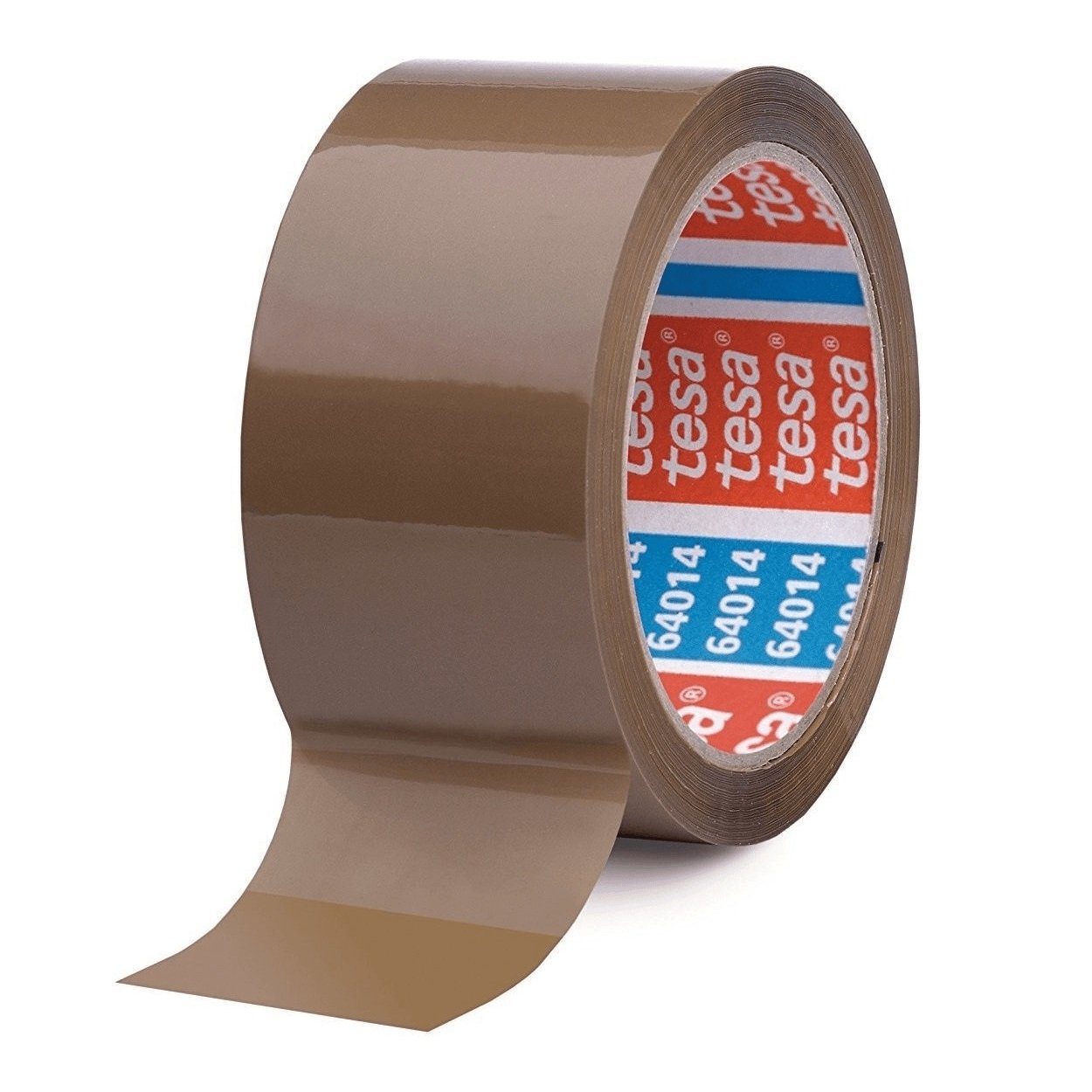 Kartonklebeband Packband Klebeband tesa oder 66m (1-St) 50mm PP 64014 x transparent braun