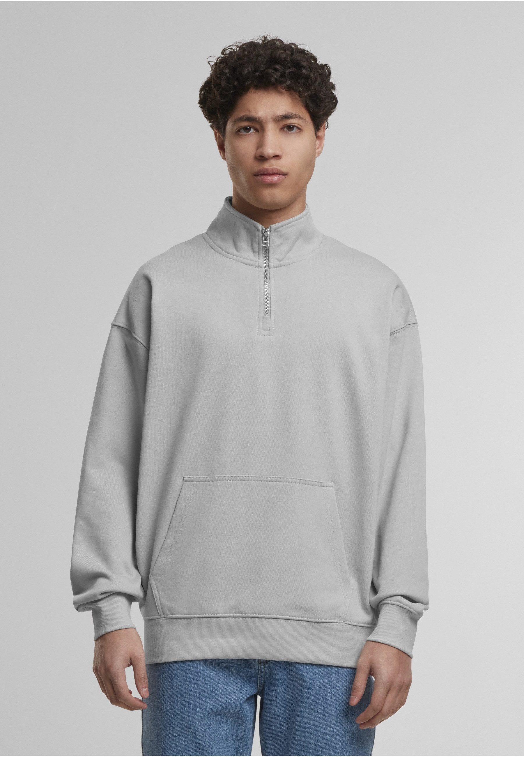 DEF Sweater DEF DEF Zipper Crewneck (1-tlg)