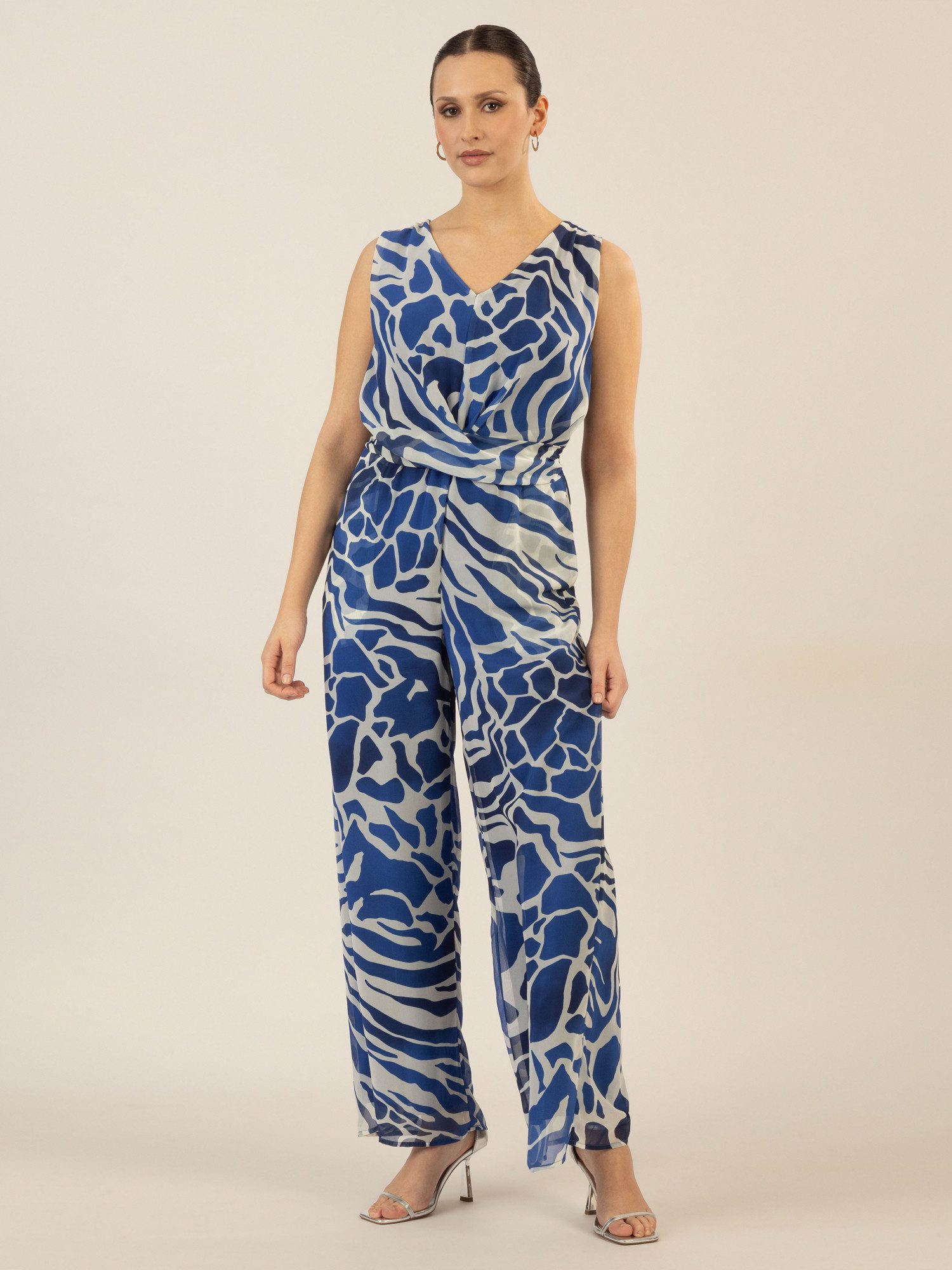 Apart Jumpsuit aus weichem Chiffon mit günstig online kaufen