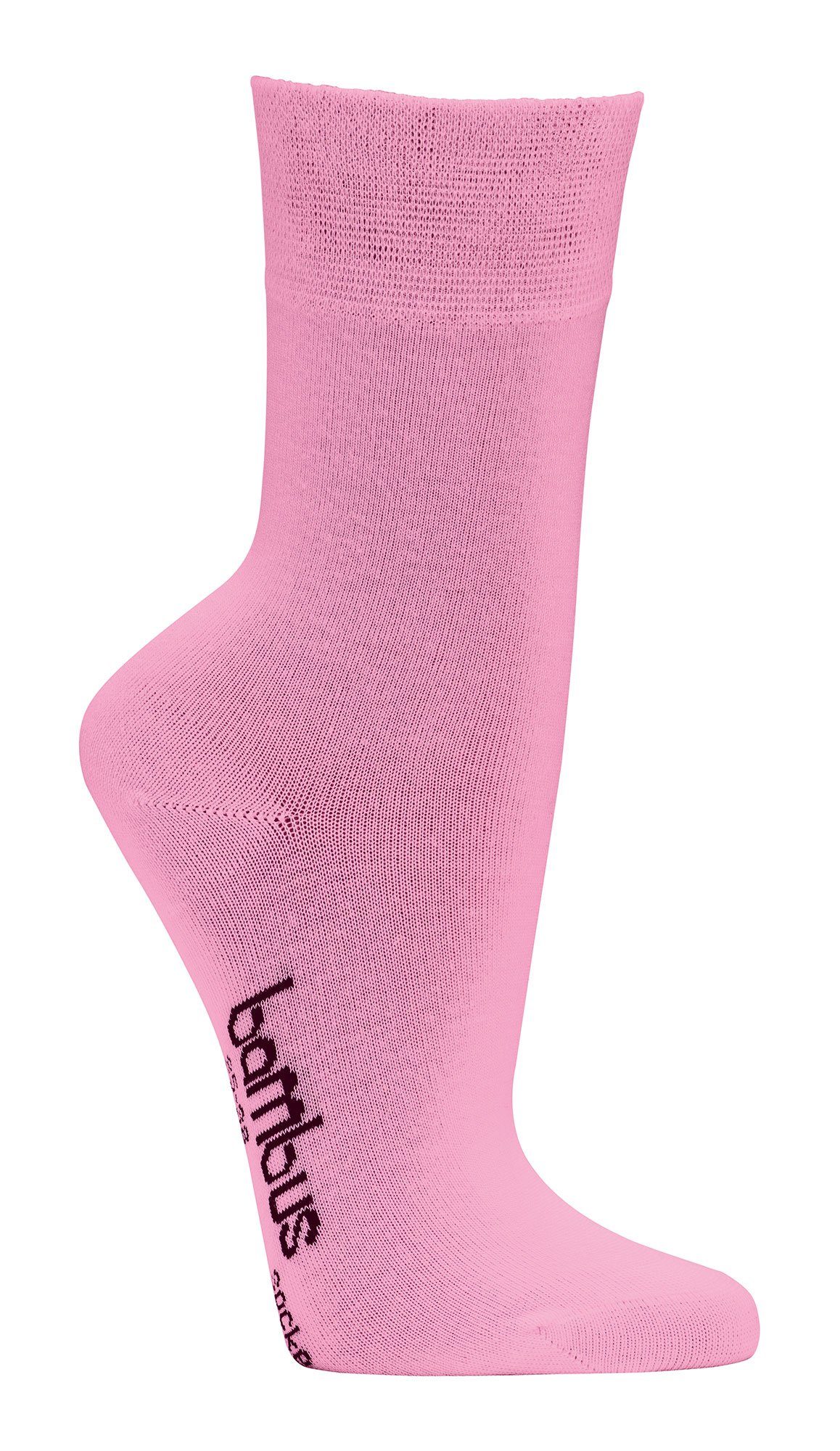 FussFreunde Komfortsocken 6 Paar Socken für mit ANTILOCH-GARANTIE Farben Pastell Bambus Damen