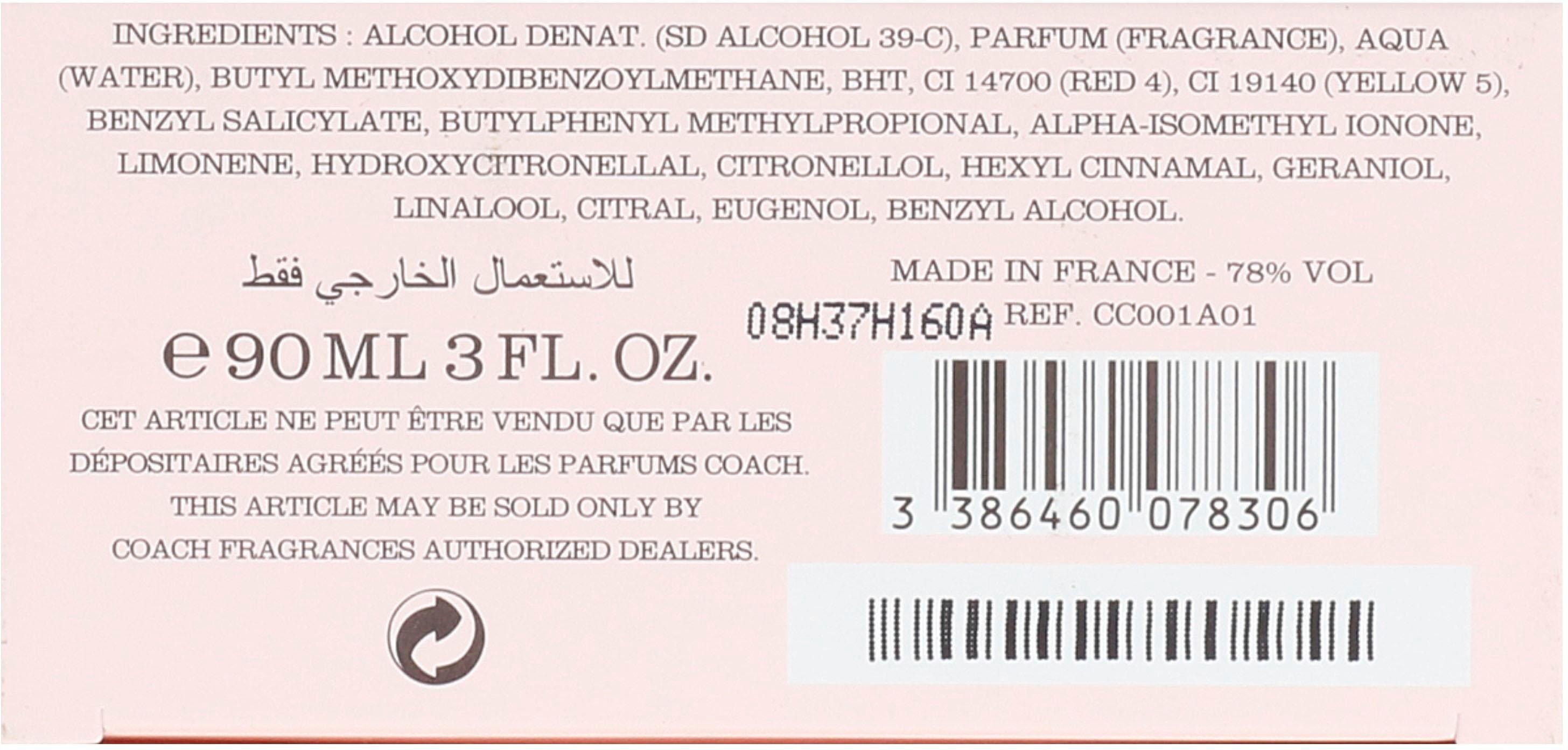 COACH Eau de Parfum COACH FLORAL, Fruchtig-süßer Damenduft mit zitrischen Noten, Gardenie und Patchouli.