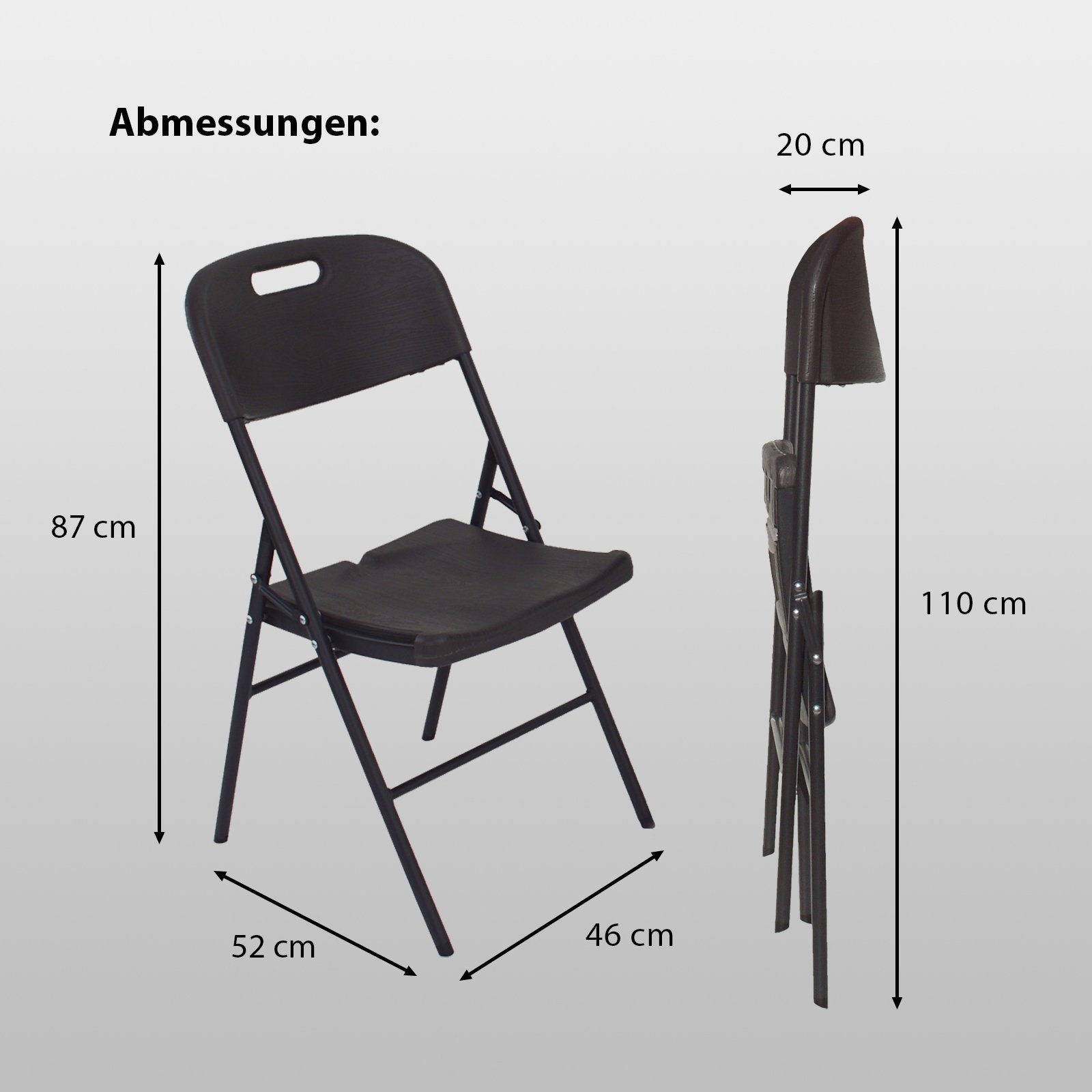 TRUTZHOLM Bierzeltgarnitur Klappstühle Gartenstuhl Campingstuhl 2er günstig online kaufen