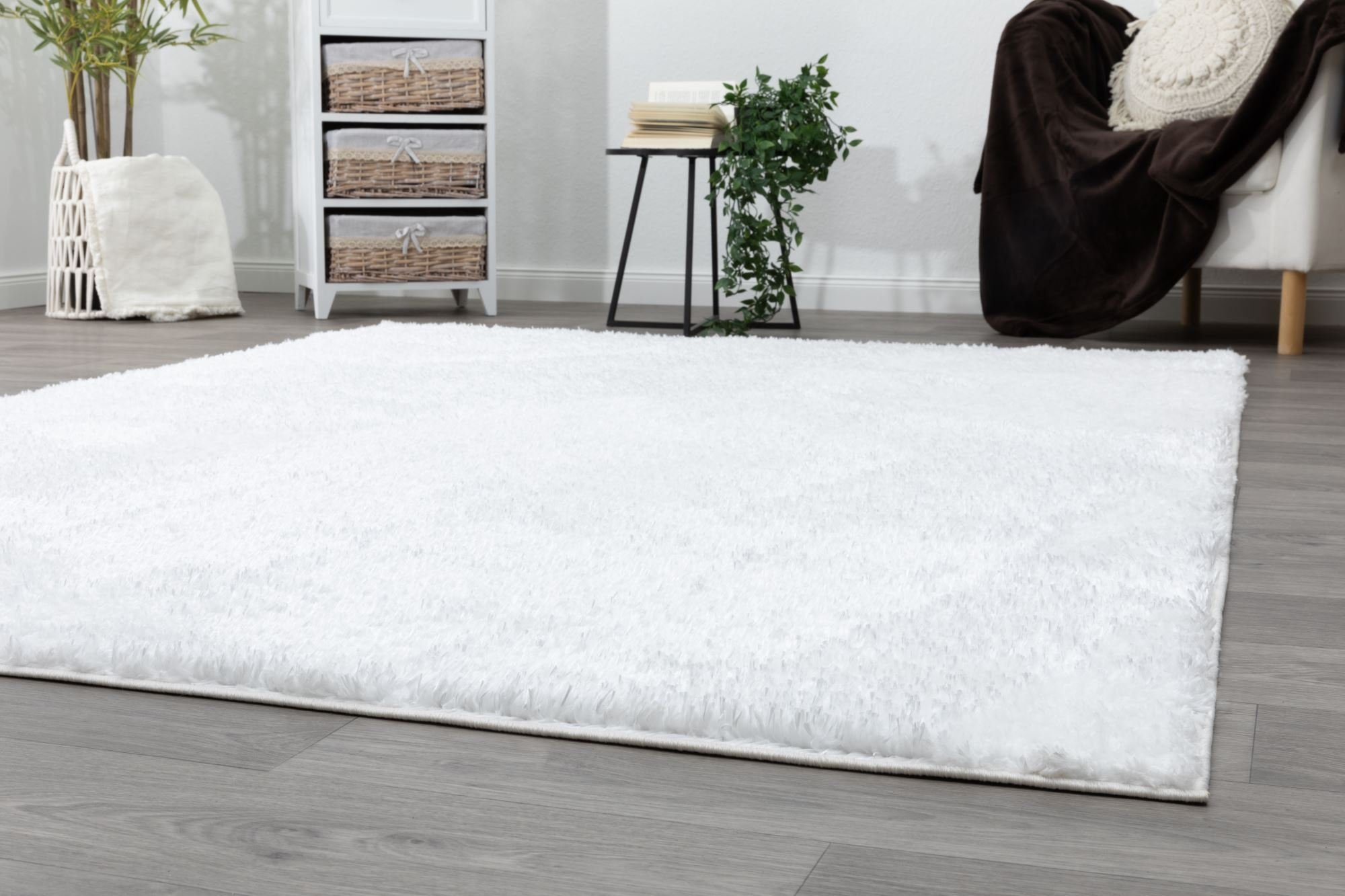 Steffensmeier Hochflor-Teppich Kimo, Rechteckig, Shaggy, Langflor, günstig online kaufen