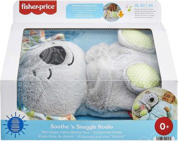 Fisher-Price® Tierkuscheltier Schlummerkoala, Beruhigungskissen mit Funktion, Schlafhilfe Baby, Plüsch, Schlummer Koala, Babies, Plüschtiere Kuscheltiere, Kinder Plüschfigur, Schlafhilfegerät Schlafhilfe Beruhigung Schlummerschlaf