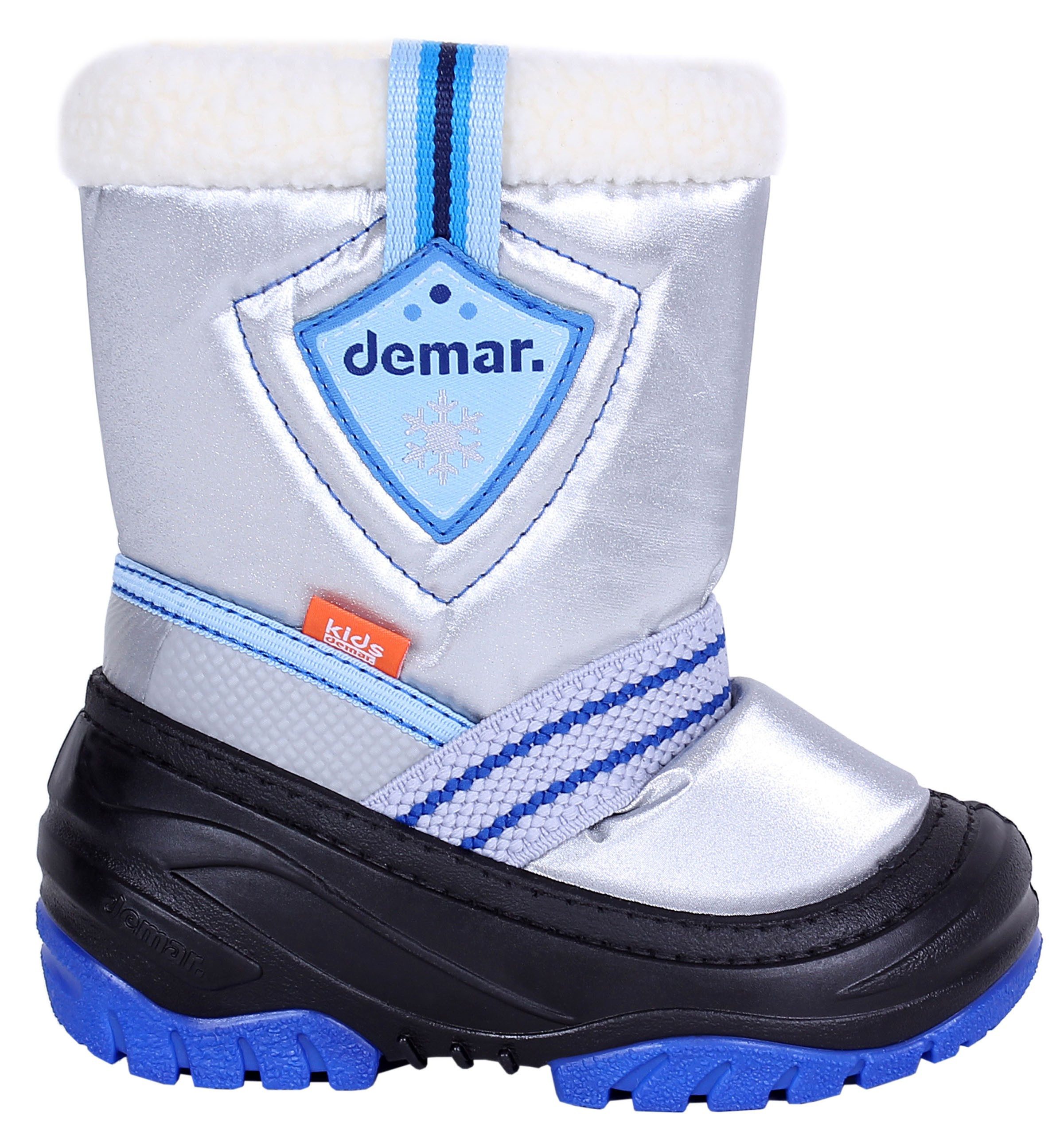 Demar Silberne isolierte Stiefel TOBY DEMAR 20-21 EU Babystiefel