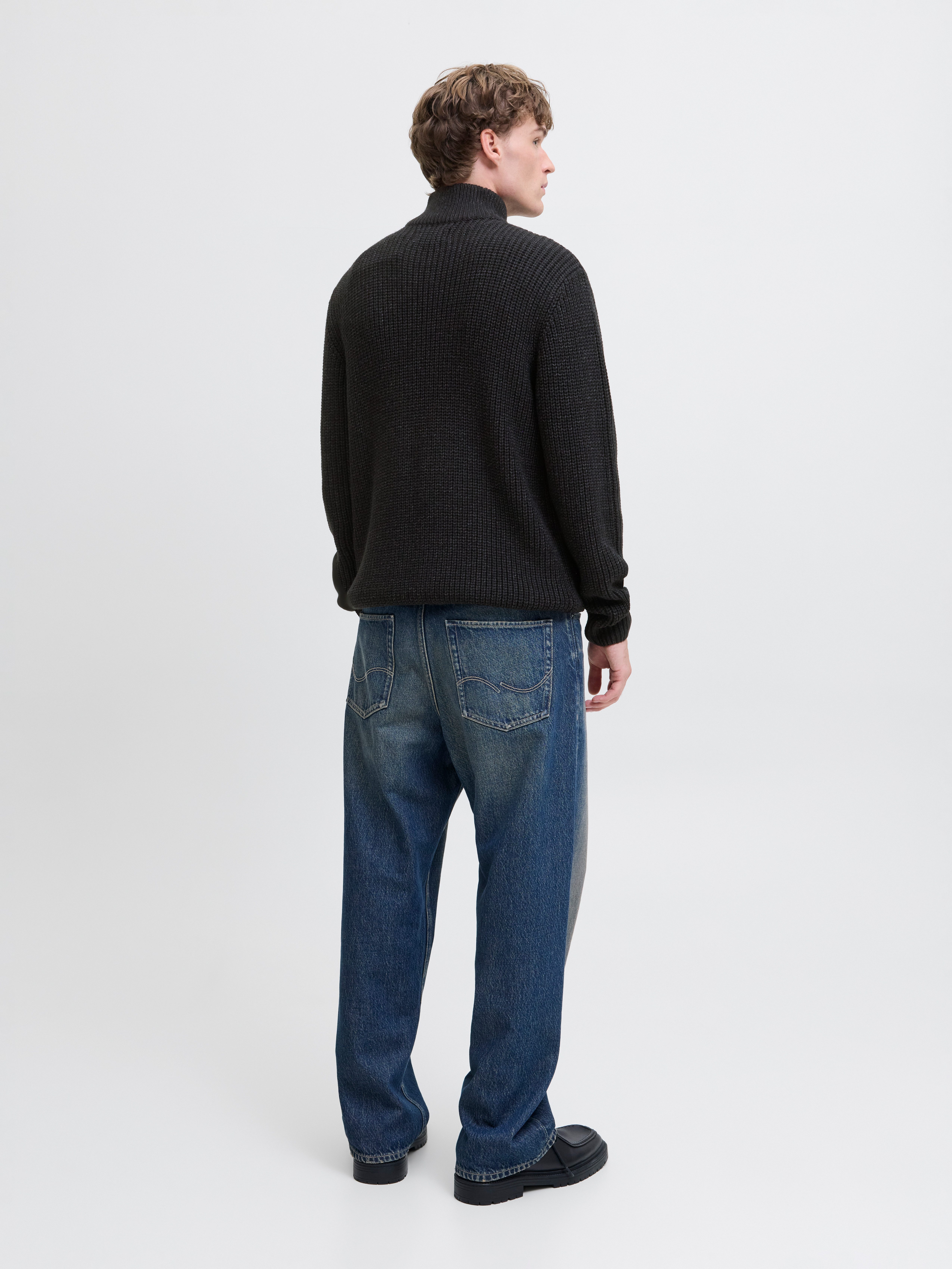 Jack & Jones Troyer JORBLEECKER KNIT HALF ZIP BF