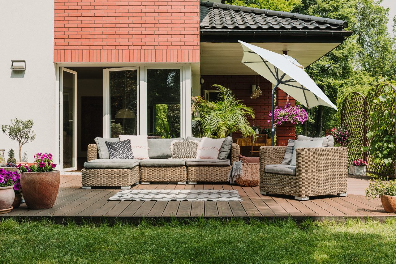 Primaster Balkonschirm Primaster Balkonschirm Florenz natur, 140 x 210 cm