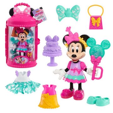 JustPlay Spielfigur Minnie Mouse Fashion Doll Puppe mit Koffer - Sweet Party