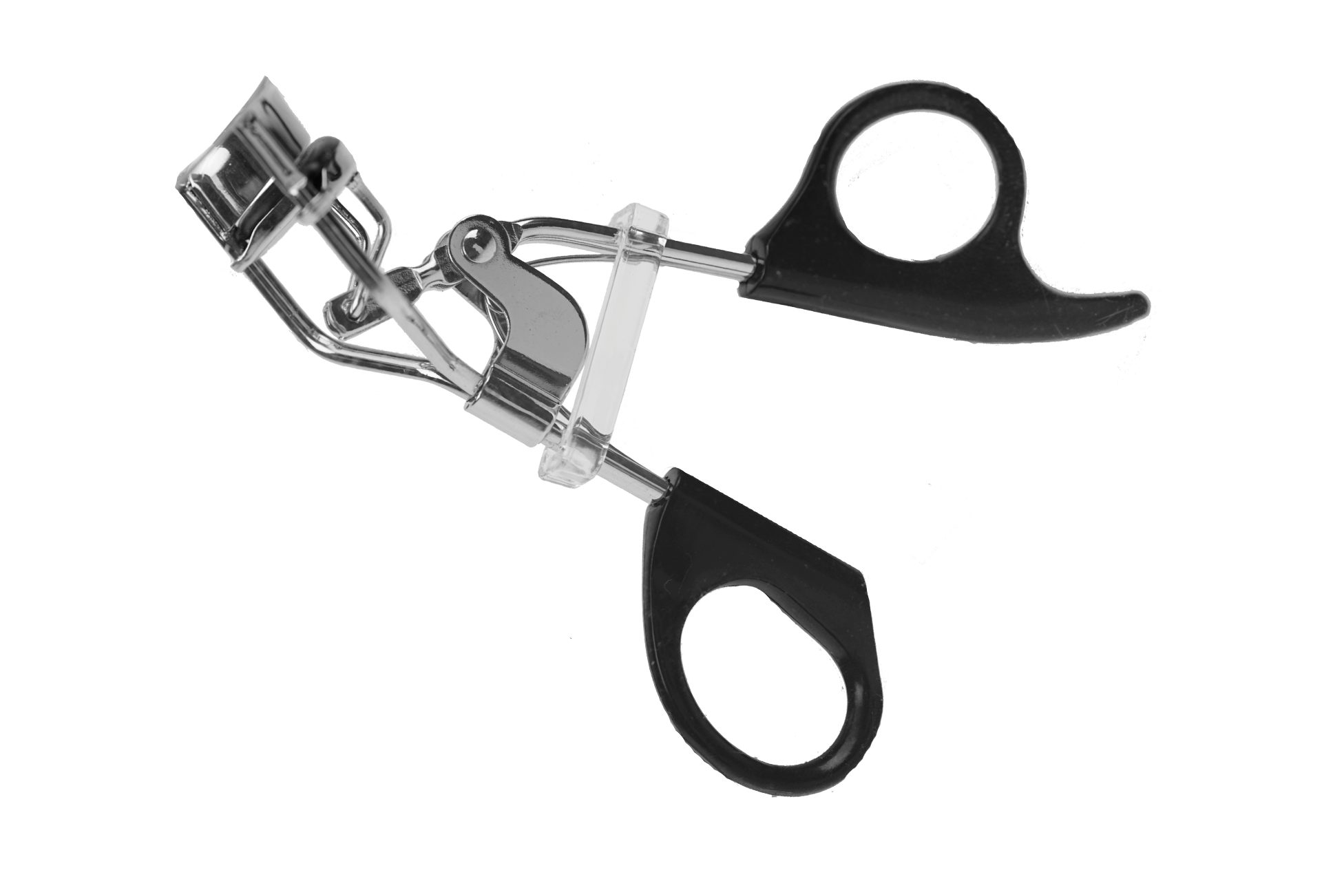 Fantasia Beauty Wimpernzange Wimpernformer, Metall, Chromfarben/Schwarz, Länge: 11 cm, 1-tlg.
