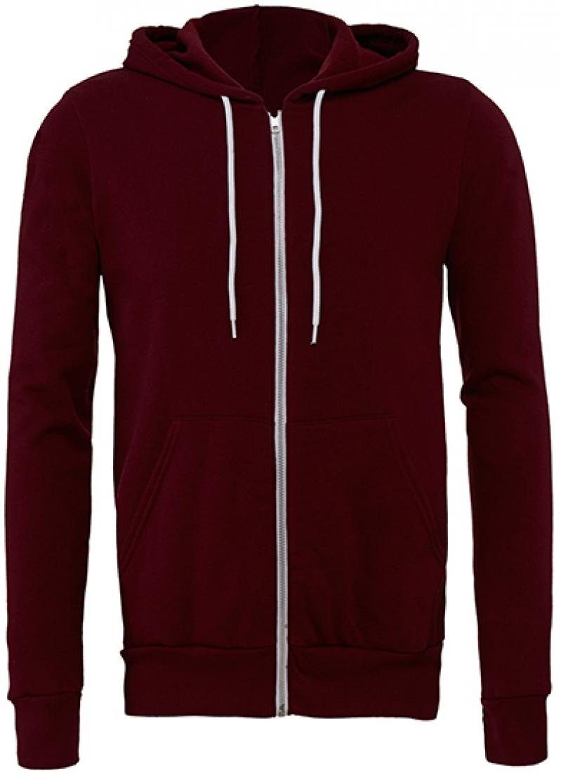 Bella + Canvas Kapuzensweatjacke Unisex Zip-Up günstig online kaufen