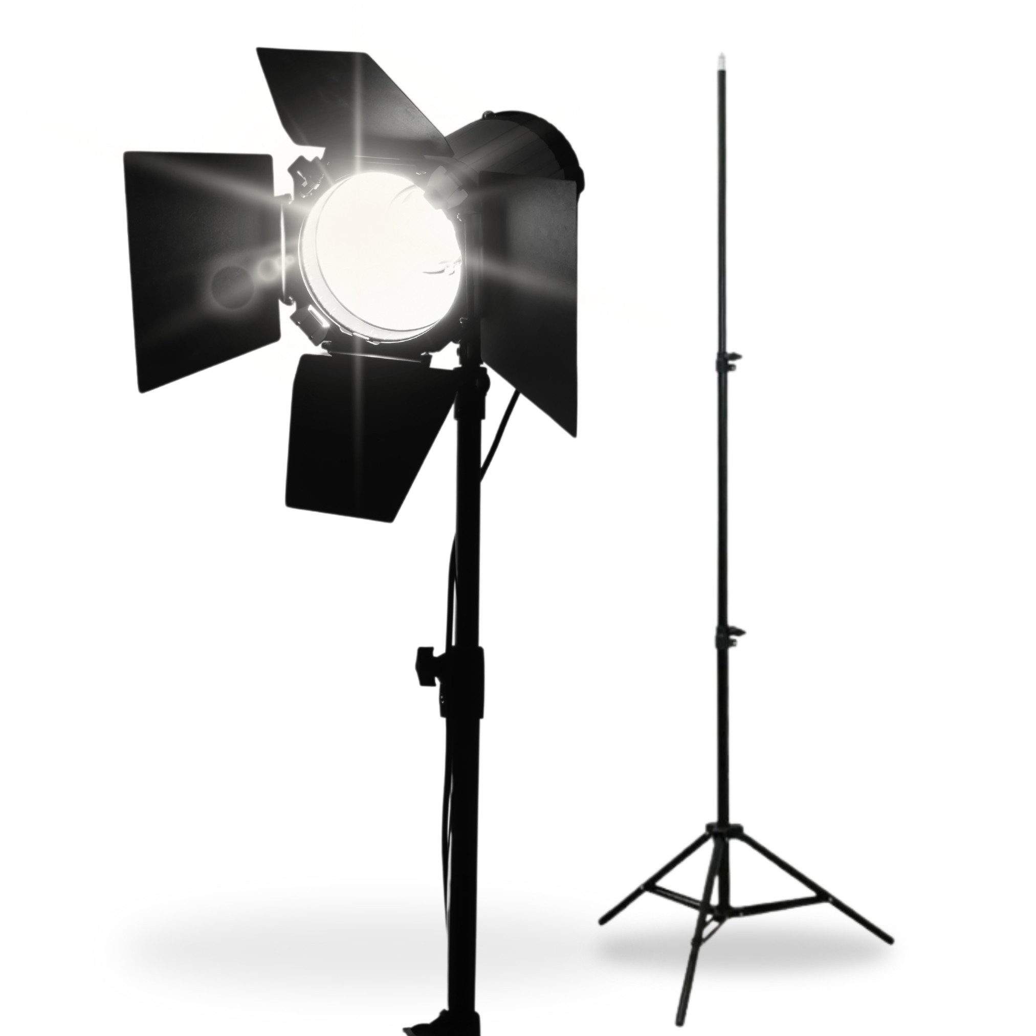 TronicXL 210cm Lampenstativ Stativ Lichtstativ Ständer 2m Blitz LED Leuchte Lampenstativ (Höhe: 210cm)
