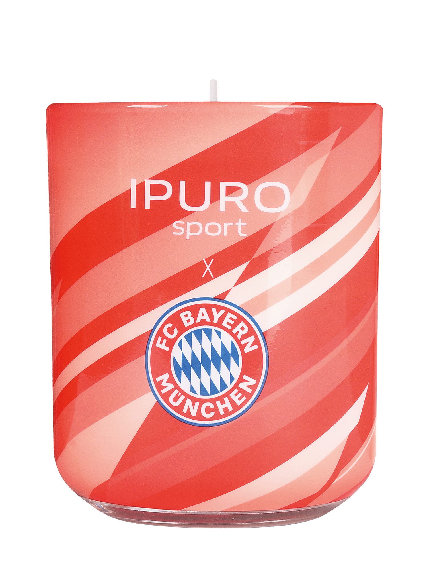 IPURO Metallschild FC Bayern München I Duftkerze I Rot