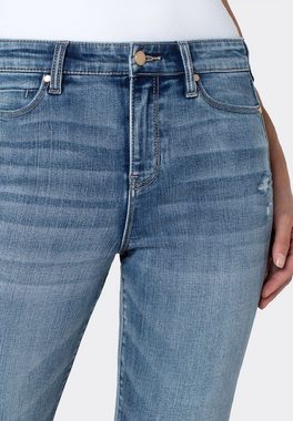 Liverpool Ankle-Jeans Hannah Crop Flare Stretchy und komfortabel
