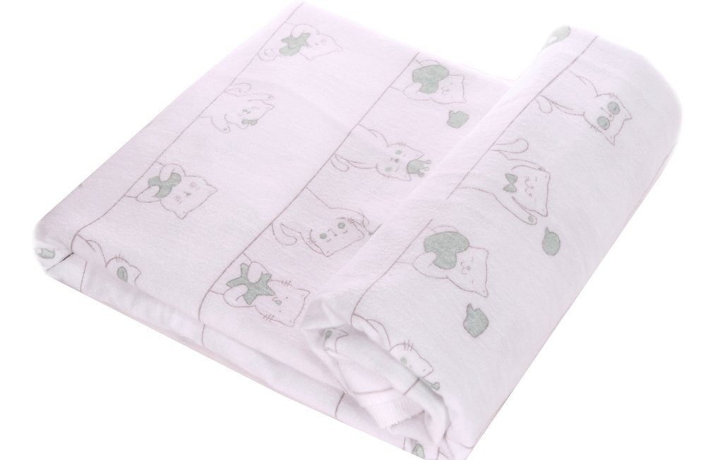 Betttuch Baby Wickeltuch Tuch Spucktuch groß 78 x 120cm Babytuch leichte Decke