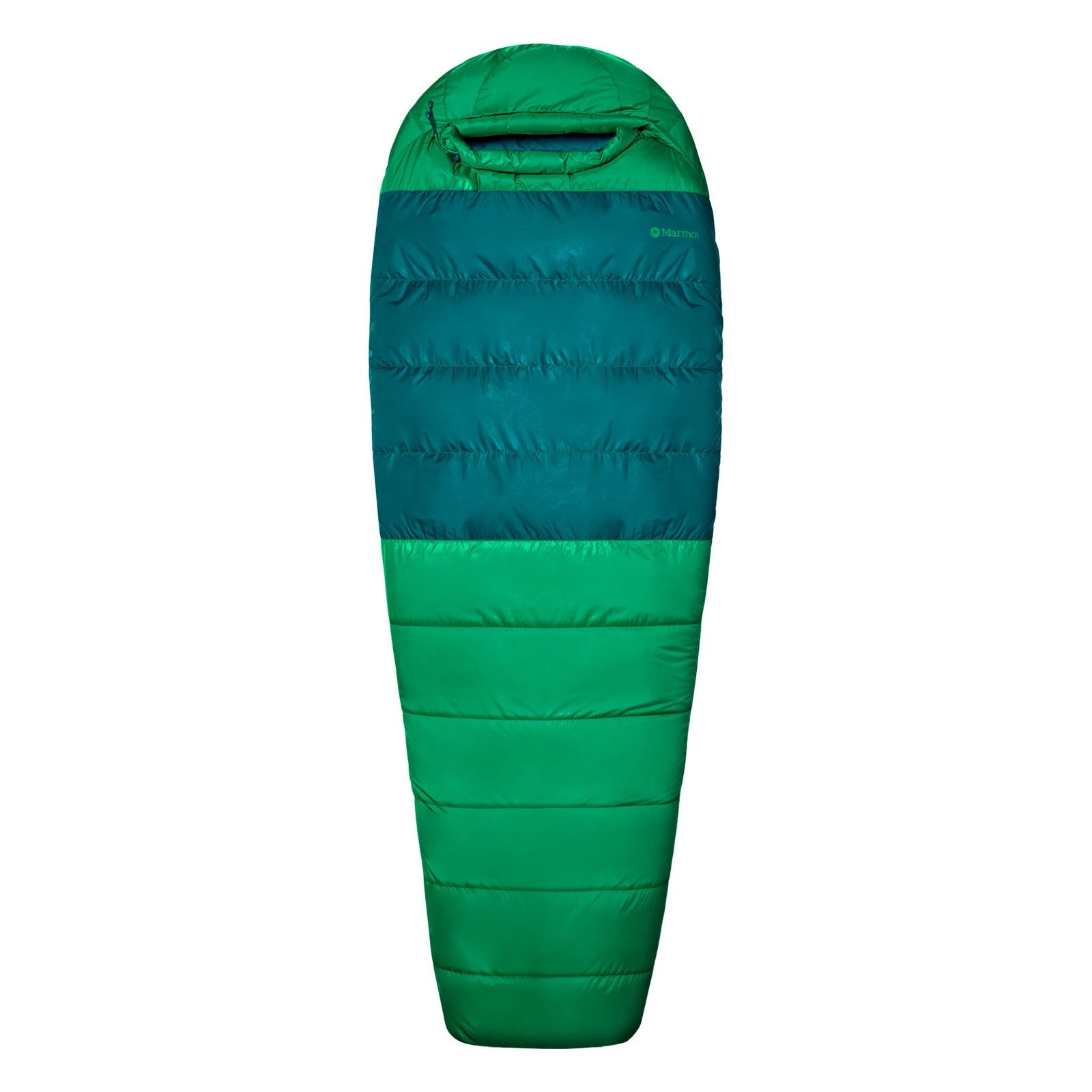 Marmot Mumienschlafsack Lost Coast 30 Long, mit einer Füllung aus Entendaunen und -federn, Flasche nicht enthalten