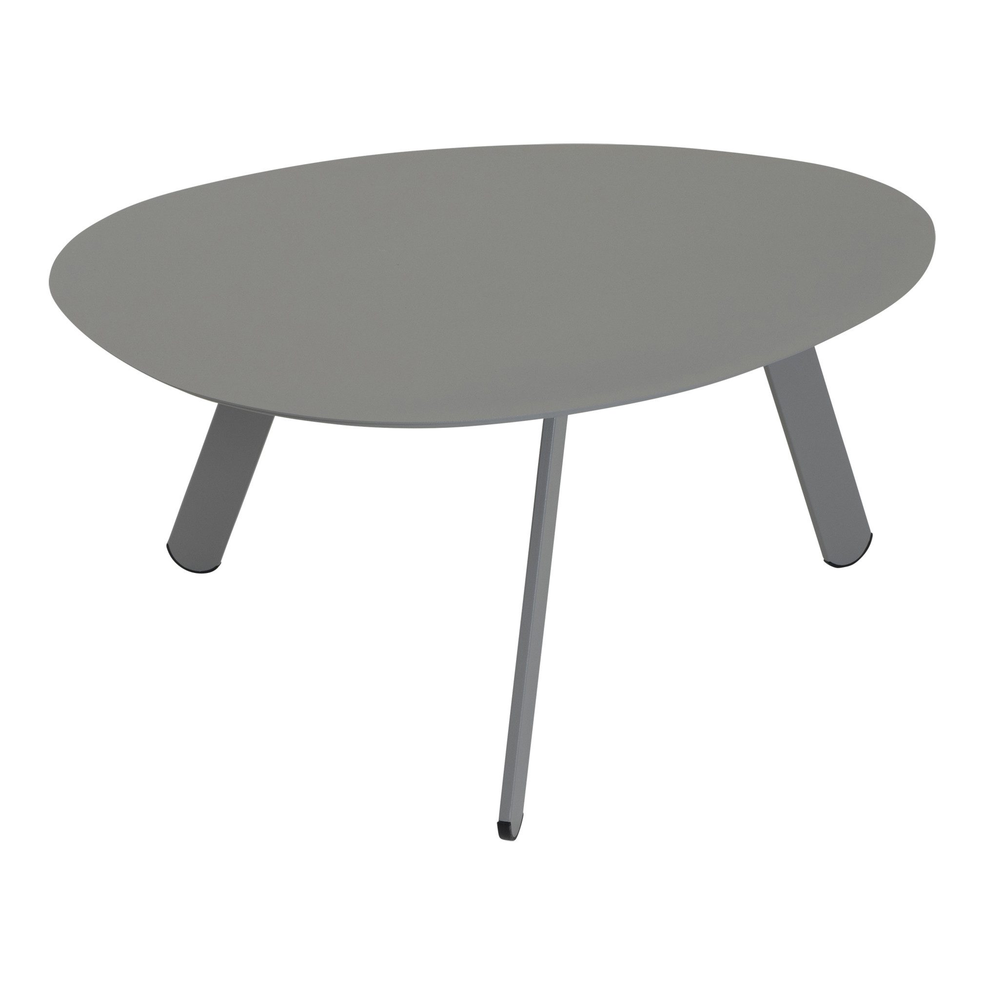 habeig Gartentisch Ovaler Beistelltisch aus Stahl, günstig online kaufen