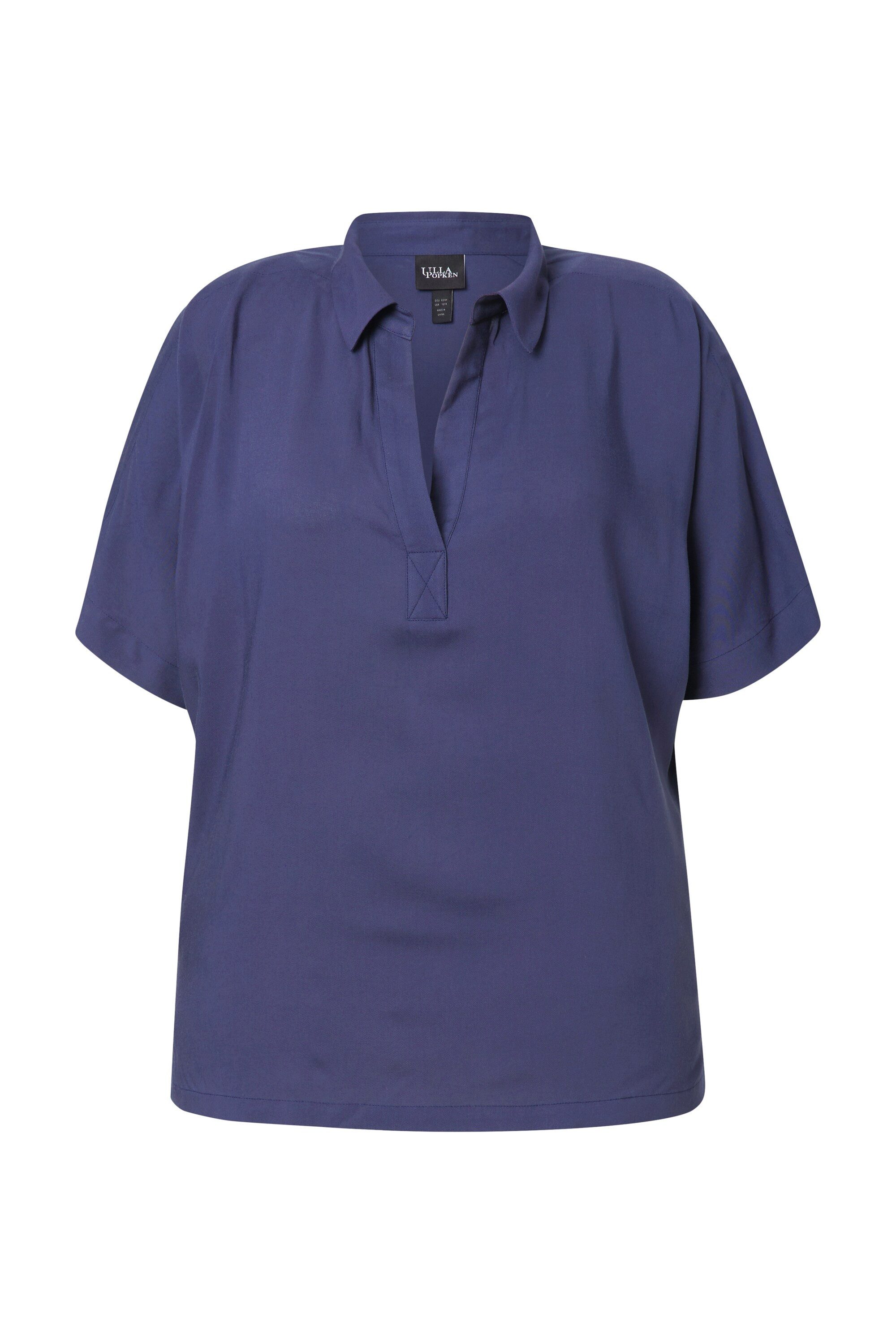 Ulla Popken Tunika Bluse Schulterschlitz Oversized günstig online kaufen