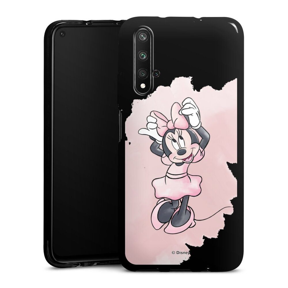 DeinDesign Handyhülle Mickey & Minnie Mouse Disney Motiv ohne Hintergrund, Huawei Nova 5T Silikon Hülle Bumper Case Handy Schutzhülle