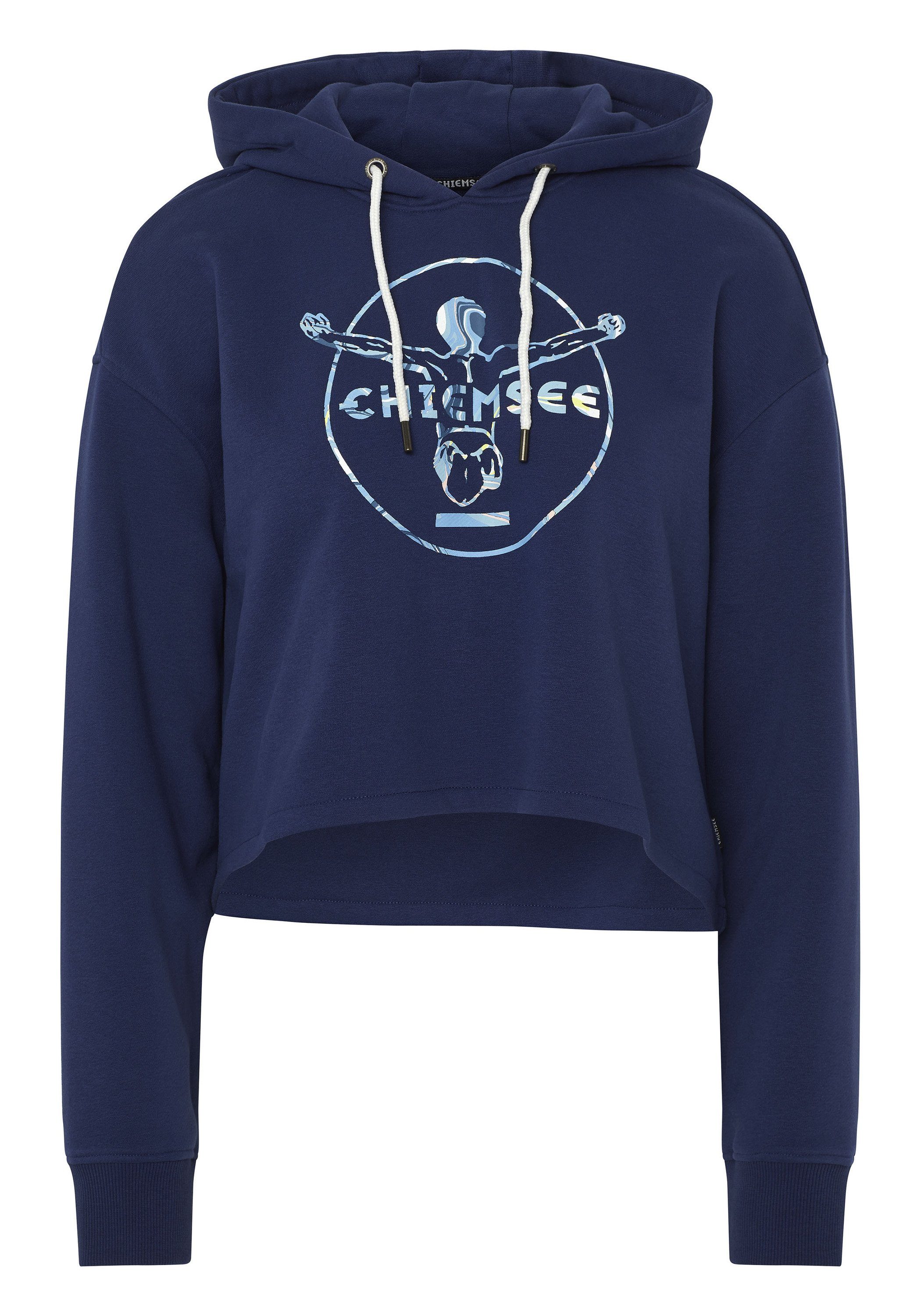 im 19-3933 Hoodie Jumper-Design Medieval 1 Cropped Blue Kapuzensweatjacke Chiemsee